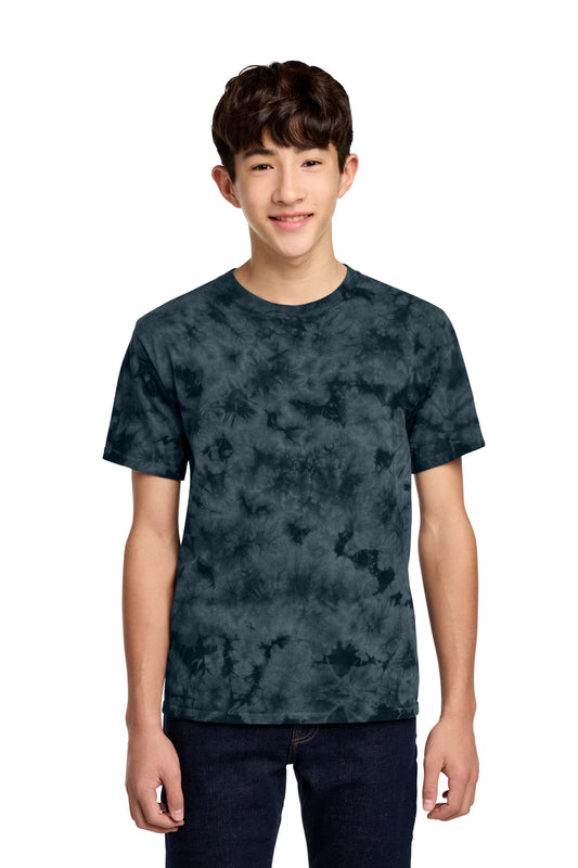 Port & Co ®  Youth Crystal Tie-Dye Tee PC145Y | Add Your Logo