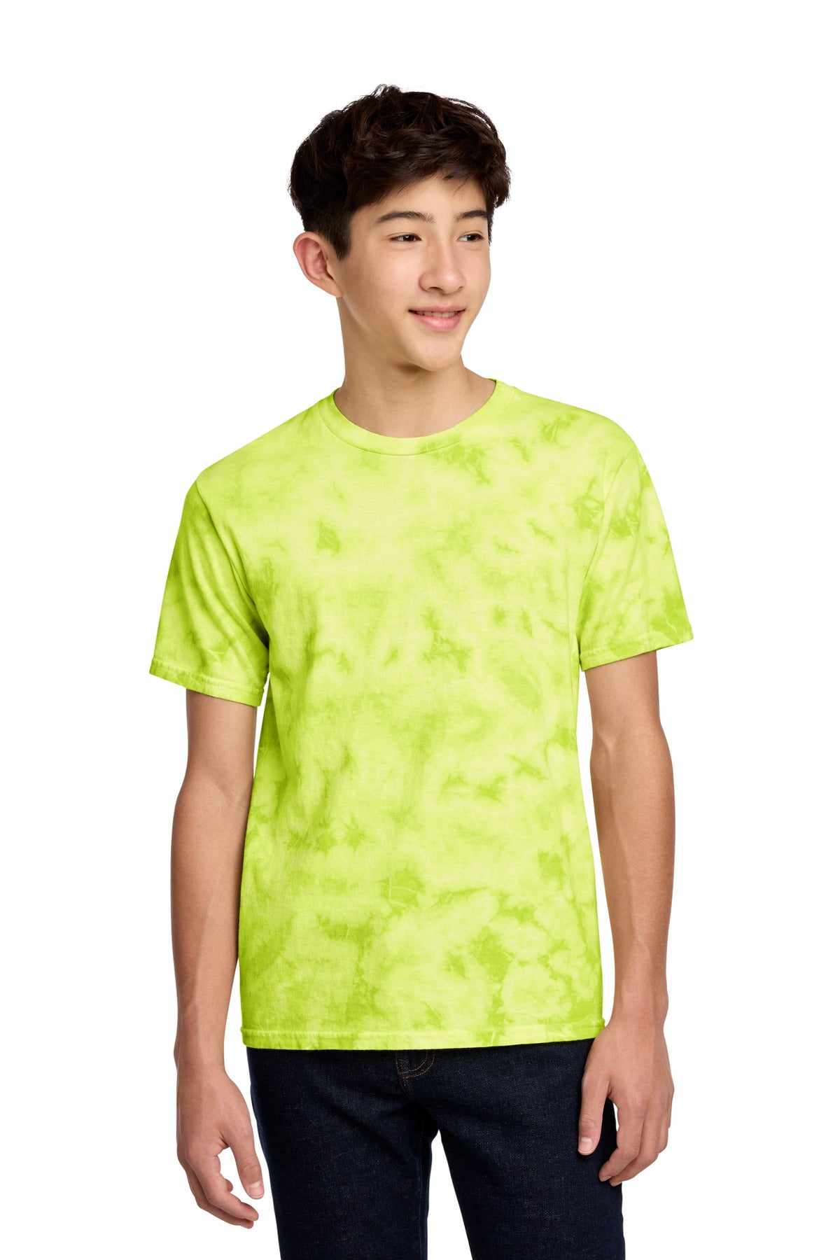 Port & Co ®  Youth Crystal Tie-Dye Tee PC145Y | Add Your Logo