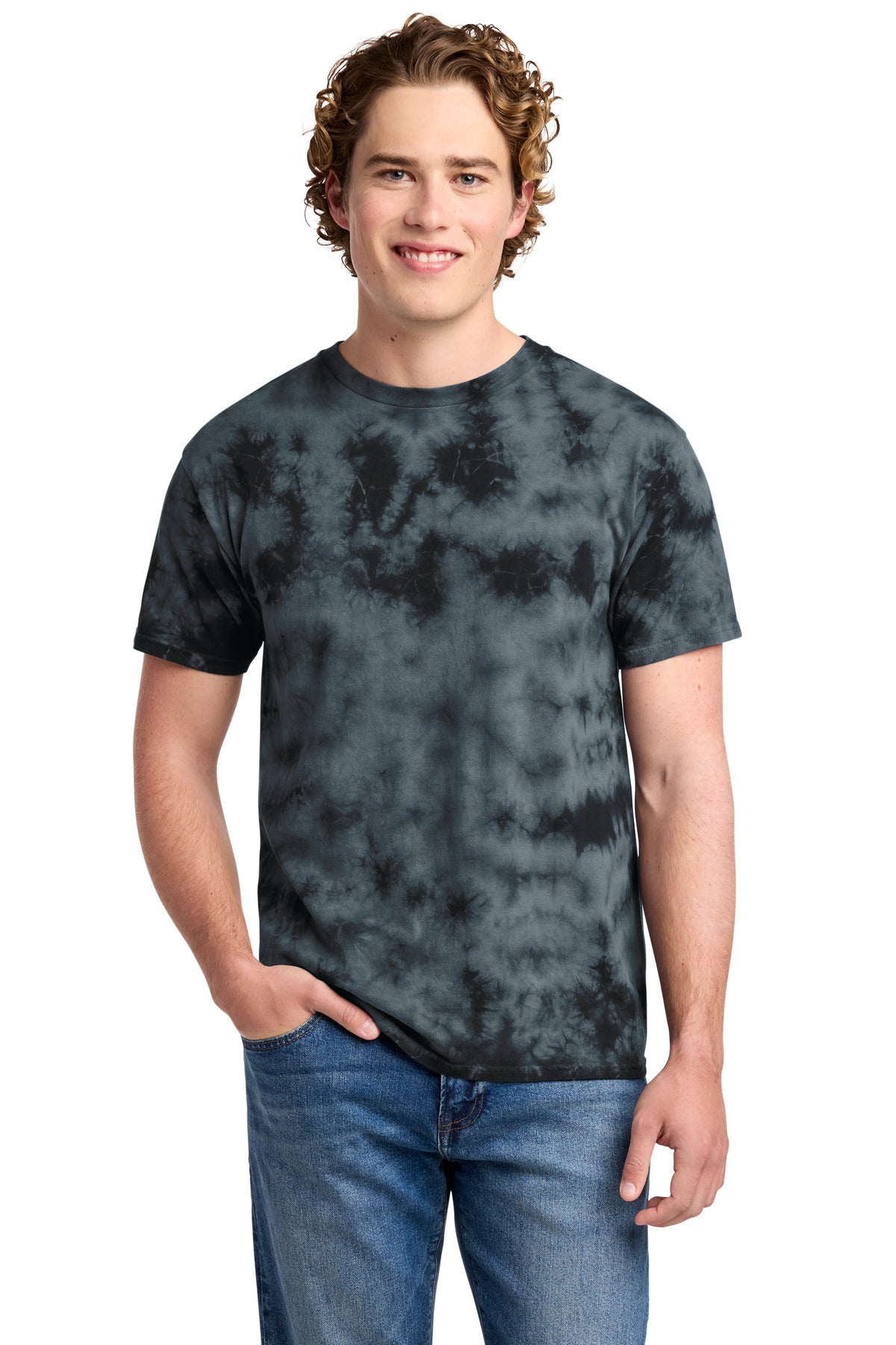Port & Co ®  Crystal Tie-Dye Tee PC145 | Add Your Logo