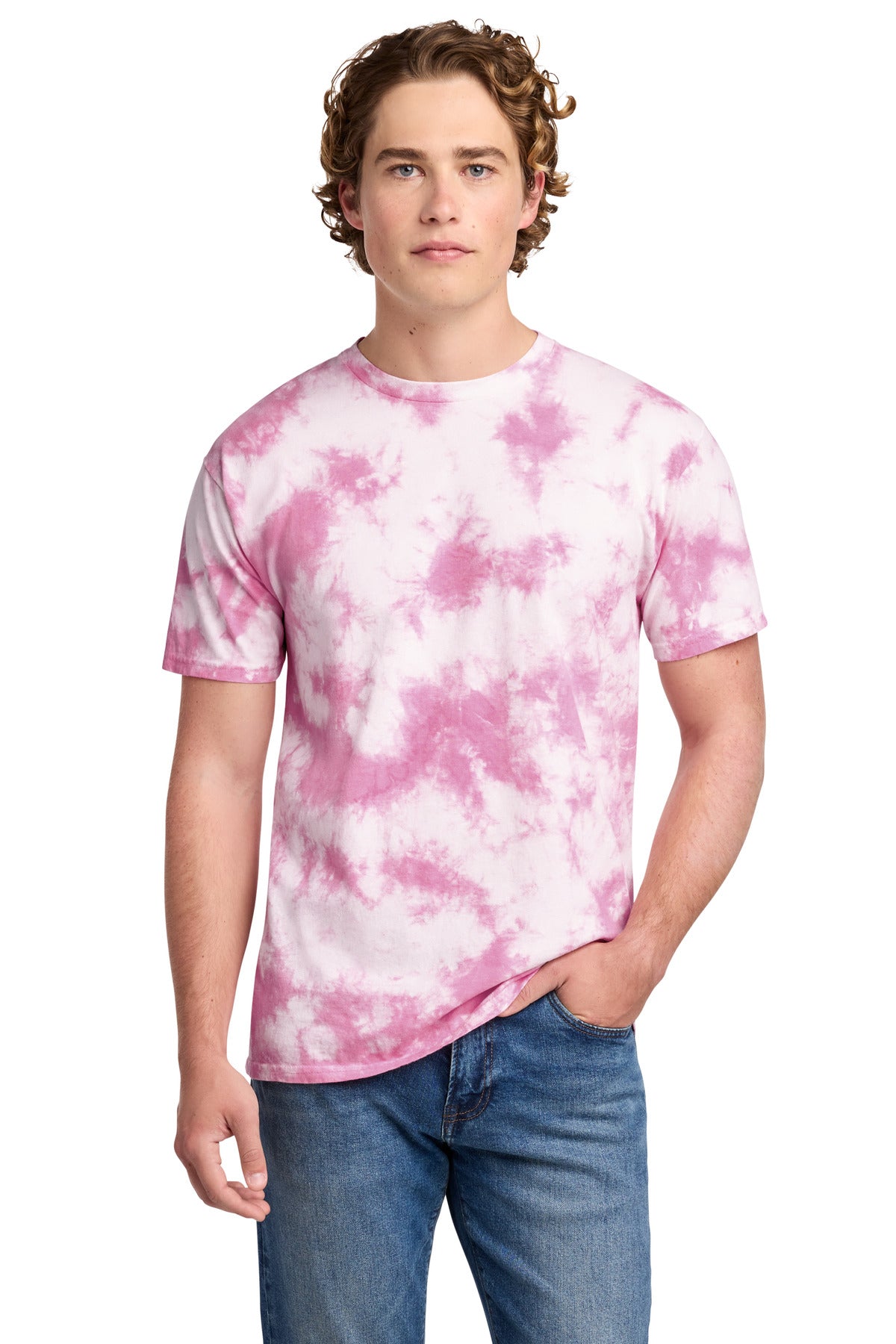 Port & Co ®  Crystal Tie-Dye Tee PC145 | Add Your Logo