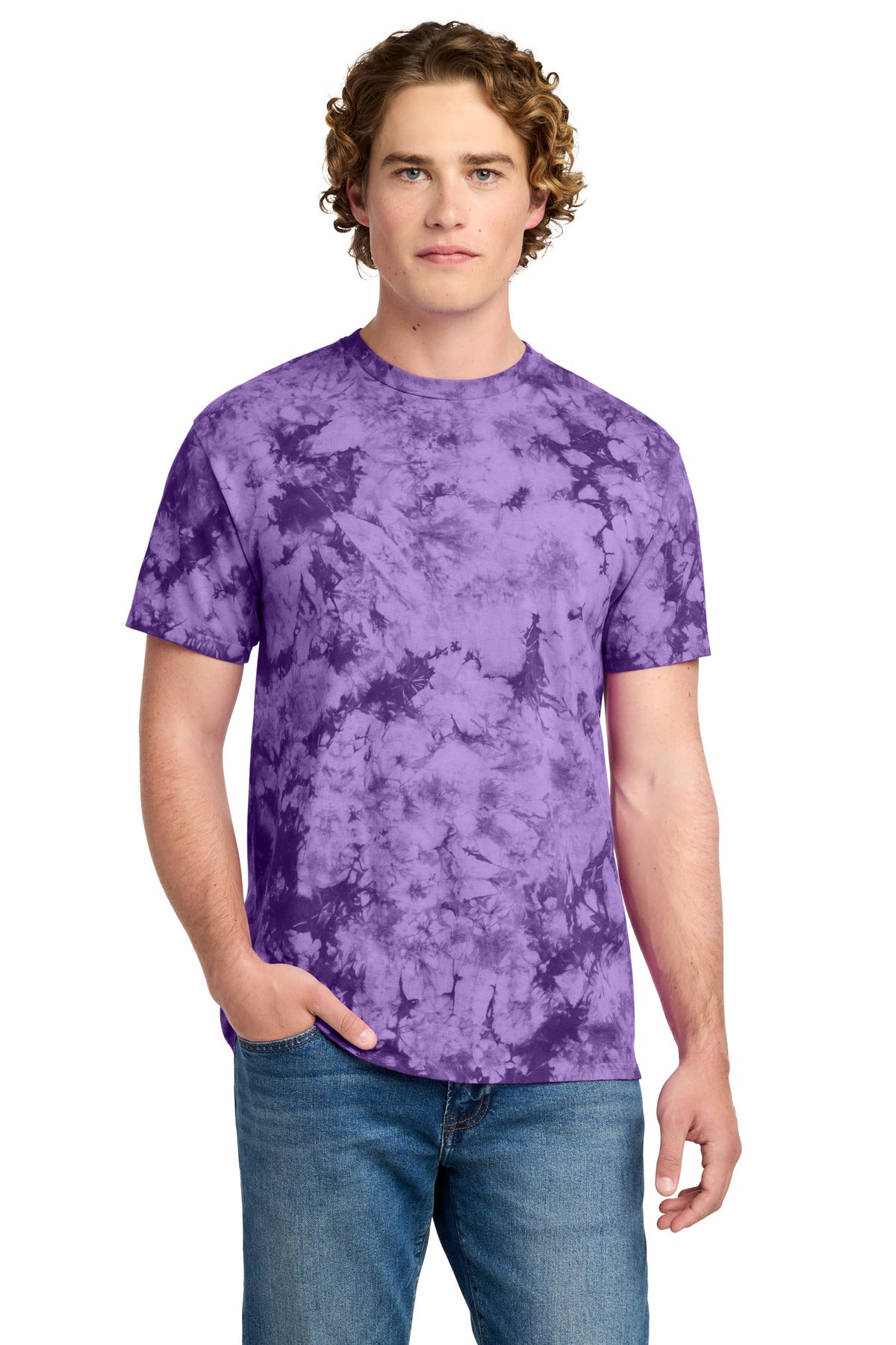Port & Co ®  Crystal Tie-Dye Tee PC145 | Add Your Logo