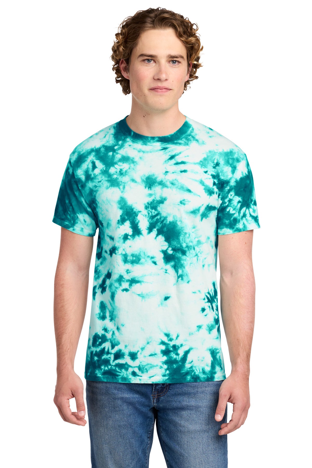 Port & Co ®  Crystal Tie-Dye Tee PC145 | Add Your Logo