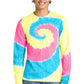 Port & Co ®  Tie-Dye Long Sleeve Tee.  PC147LS | Add Your Logo