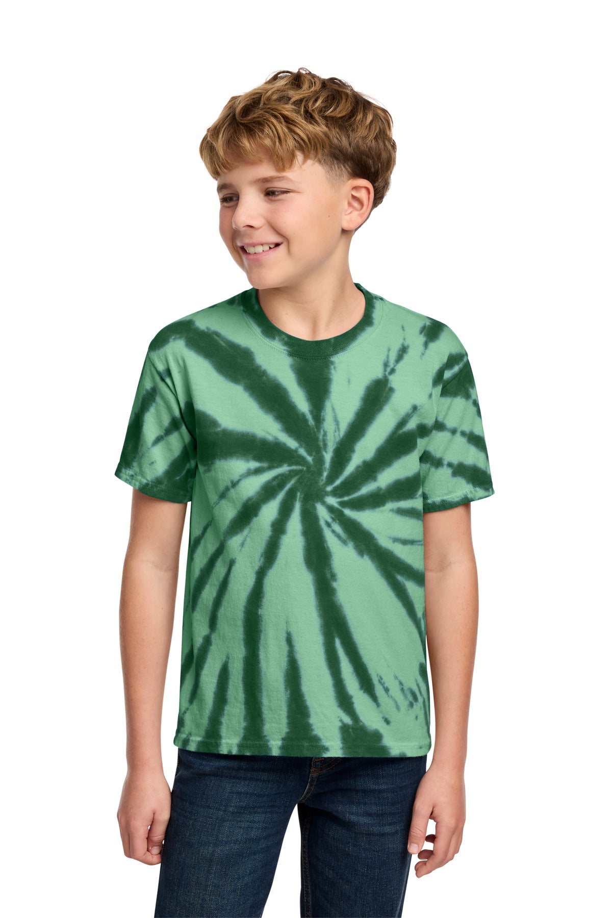 Port & Co ®  Youth Tie-Dye Tee. PC147Y | Add Your Logo