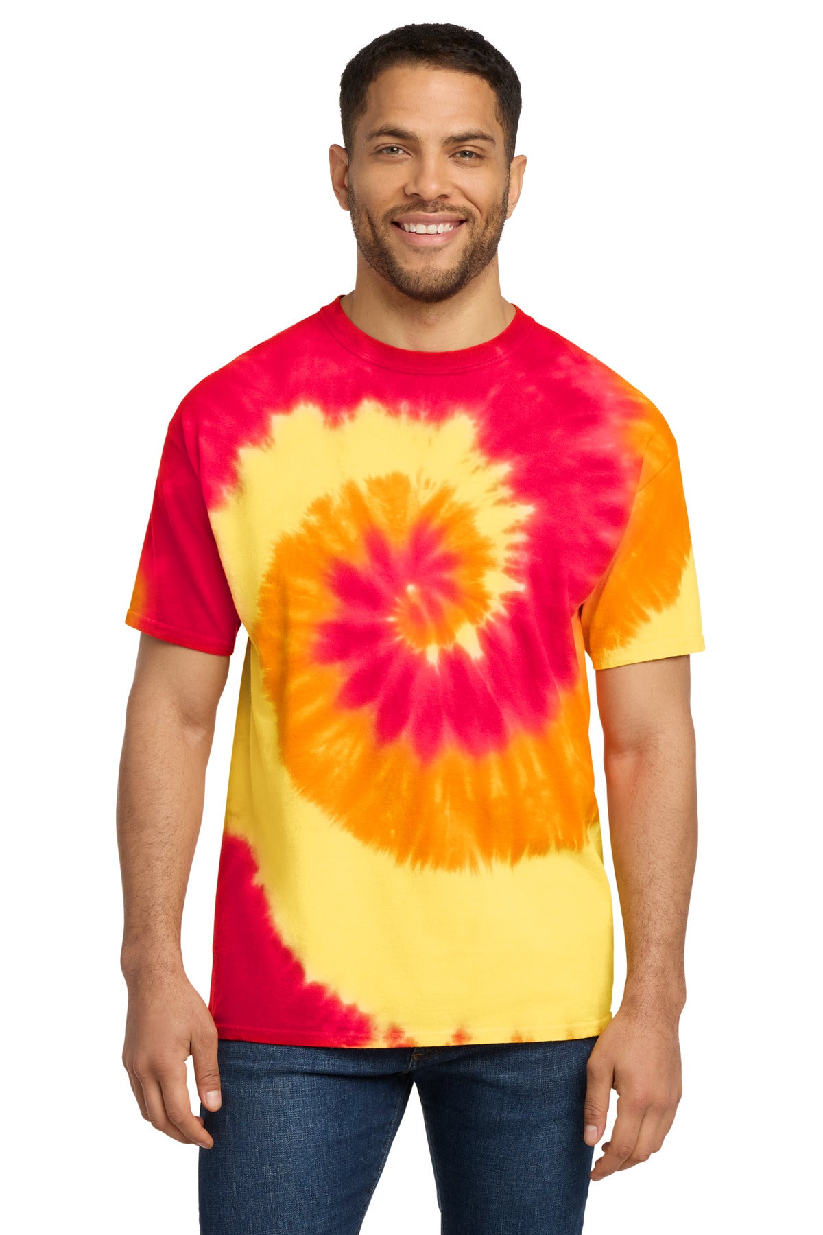Port & Co ®  Tie-Dye Tee. PC147 | Add Your Logo
