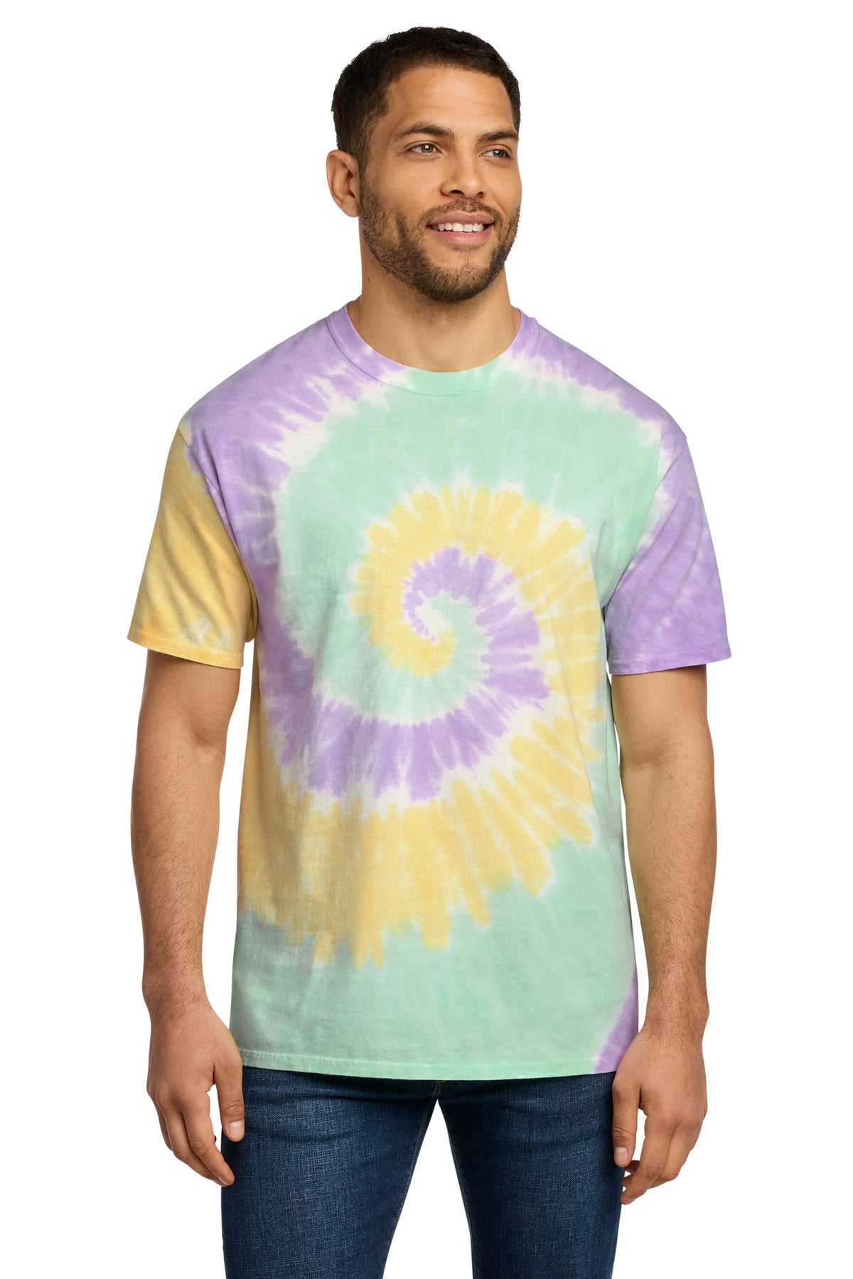 Port & Co ®  Tie-Dye Tee. PC147 | Add Your Logo
