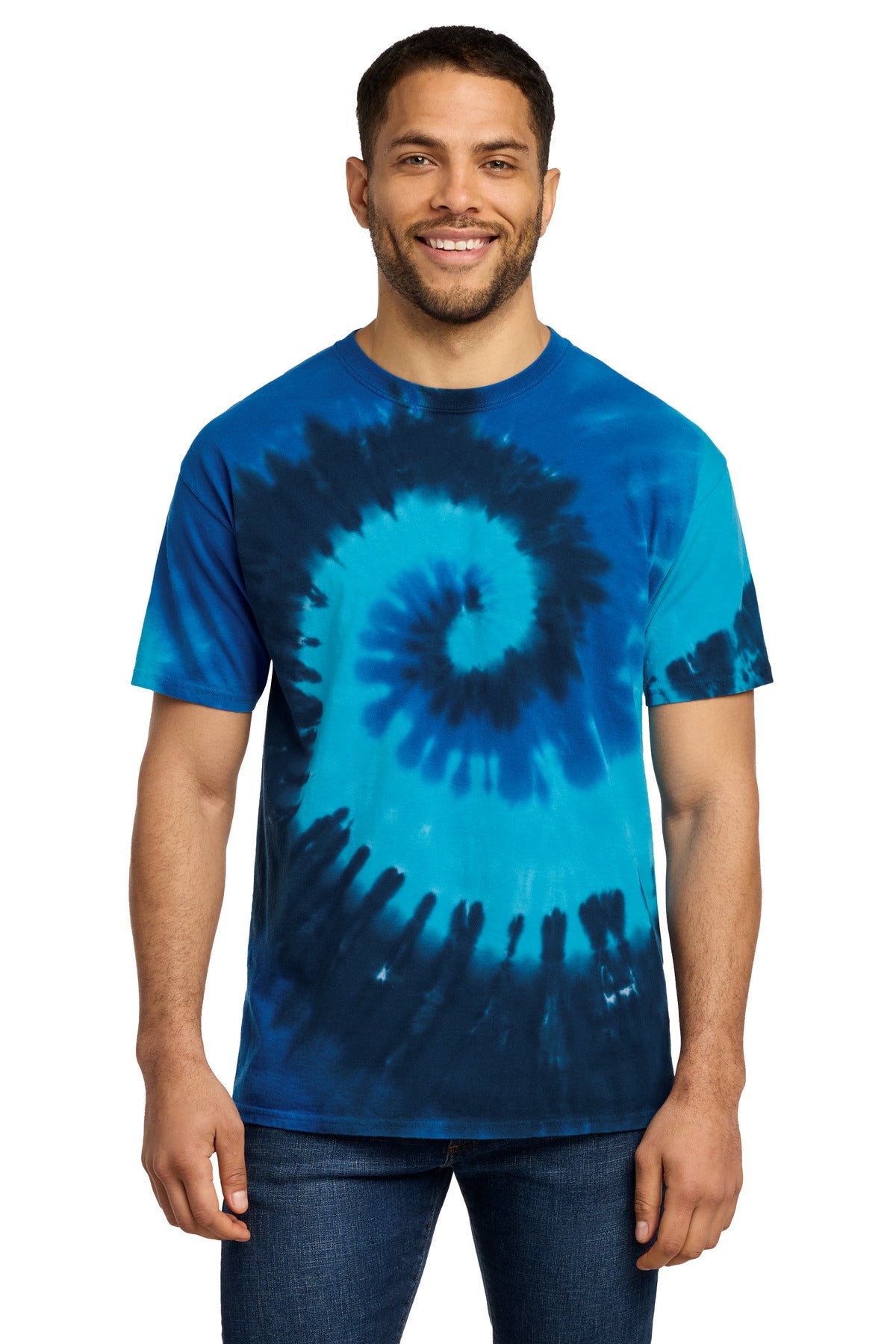 Port & Co ®  Tie-Dye Tee. PC147 | Add Your Logo