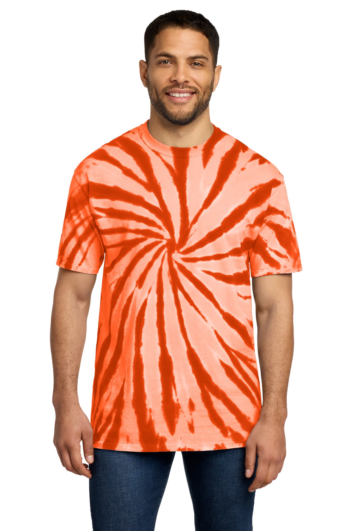 Port & Co ®  Tie-Dye Tee. PC147 | Add Your Logo