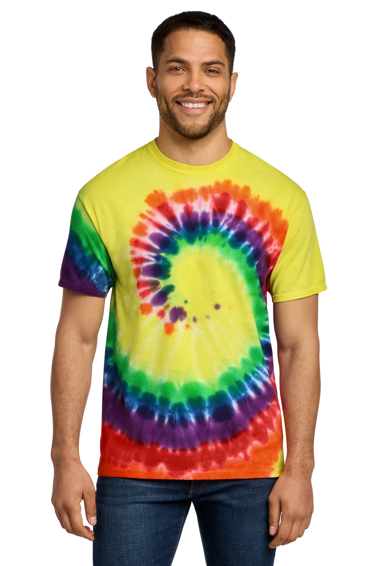 Port & Co ®  Tie-Dye Tee. PC147 | Add Your Logo