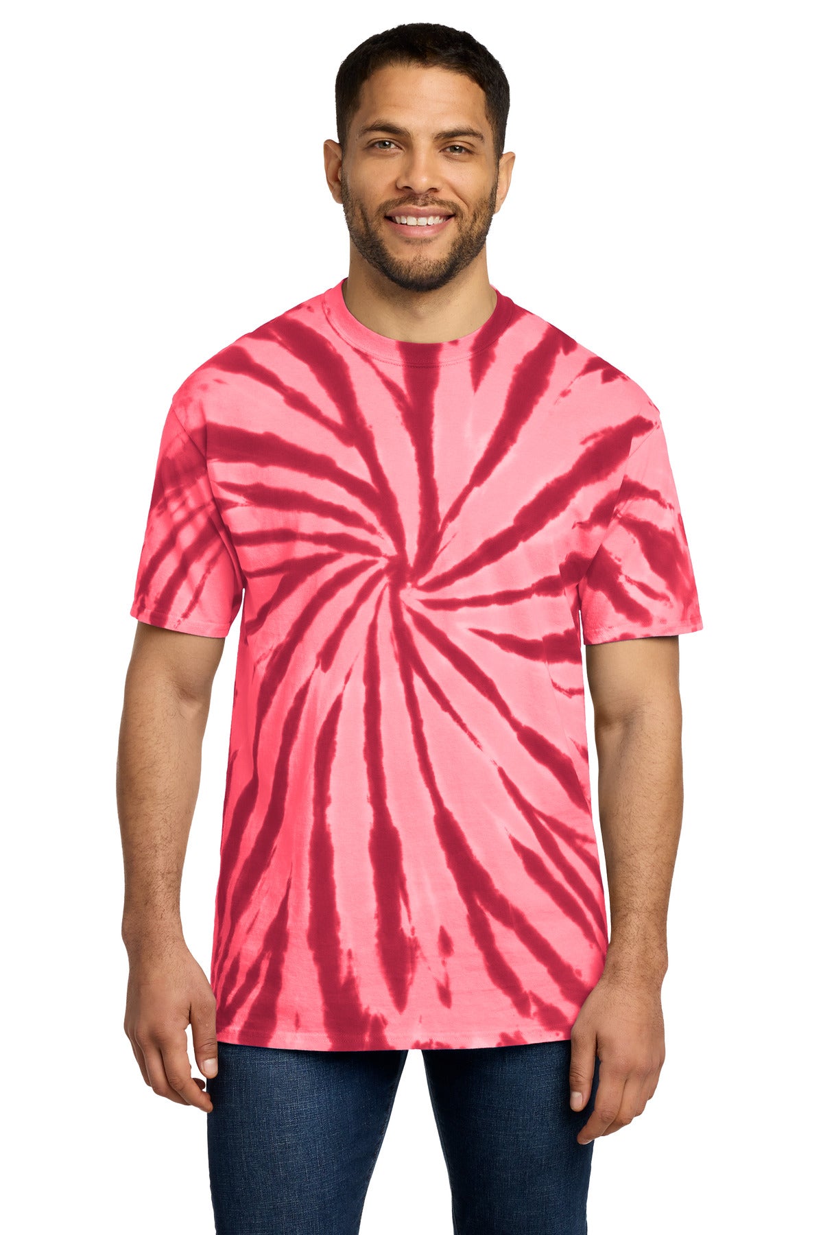 Port & Co ®  Tie-Dye Tee. PC147 | Add Your Logo