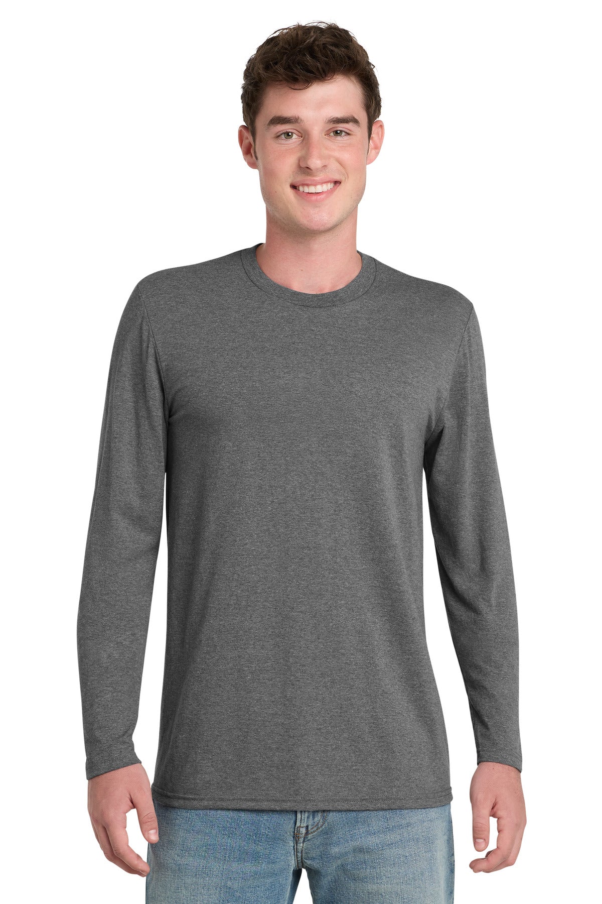 Port & Co ®  Tri-Blend Long Sleeve Tee. PC330LS | Add Your Logo