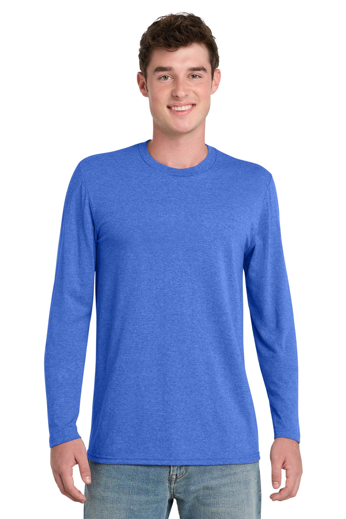 Port & Co ®  Tri-Blend Long Sleeve Tee. PC330LS | Add Your Logo