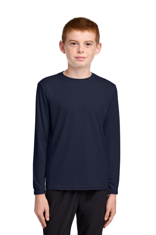 Port & Co   Youth Long Sleeve Performance Tee PC380YLS