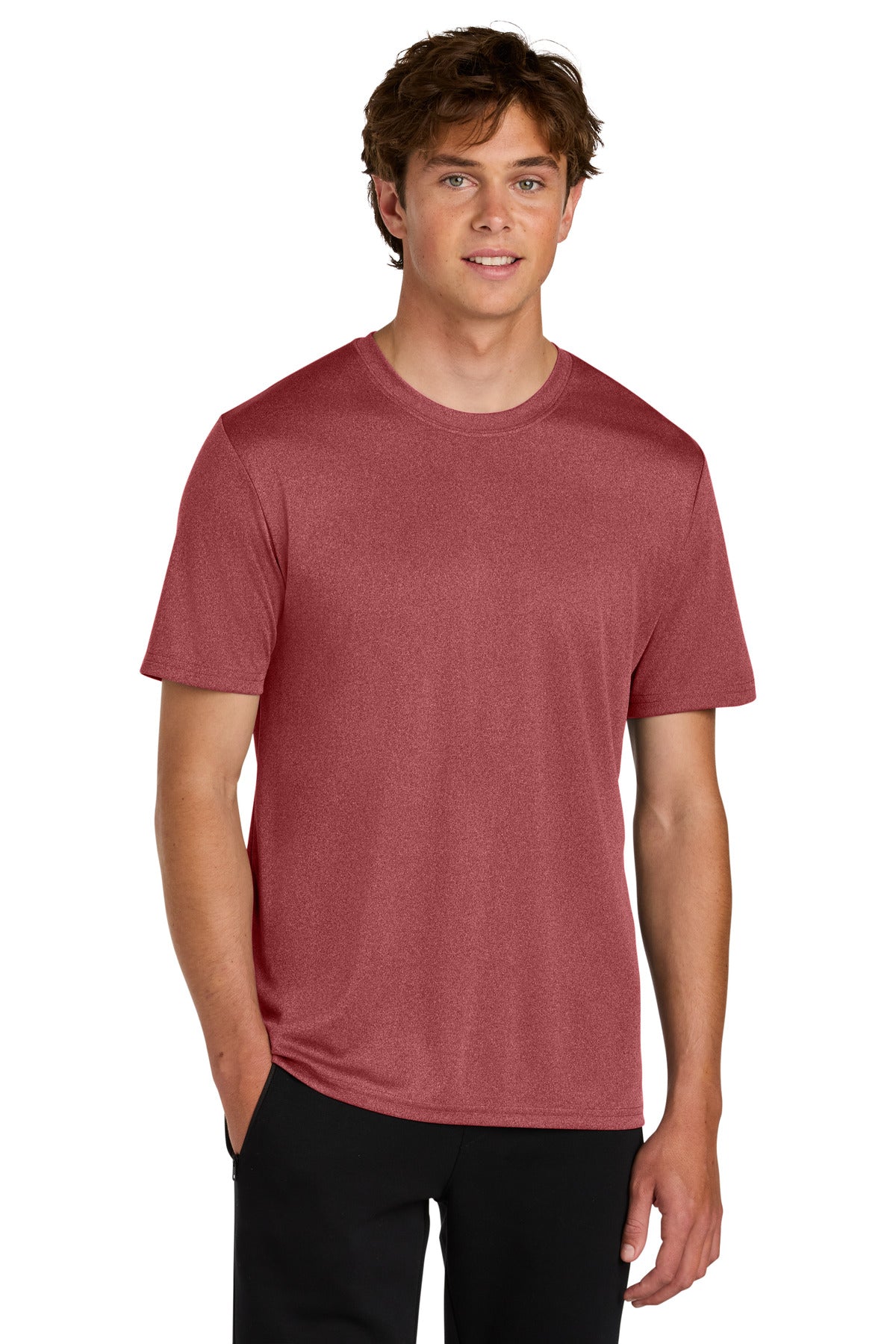 Port & Co ®  Heather Performance Tee PC390 | Add Your Logo