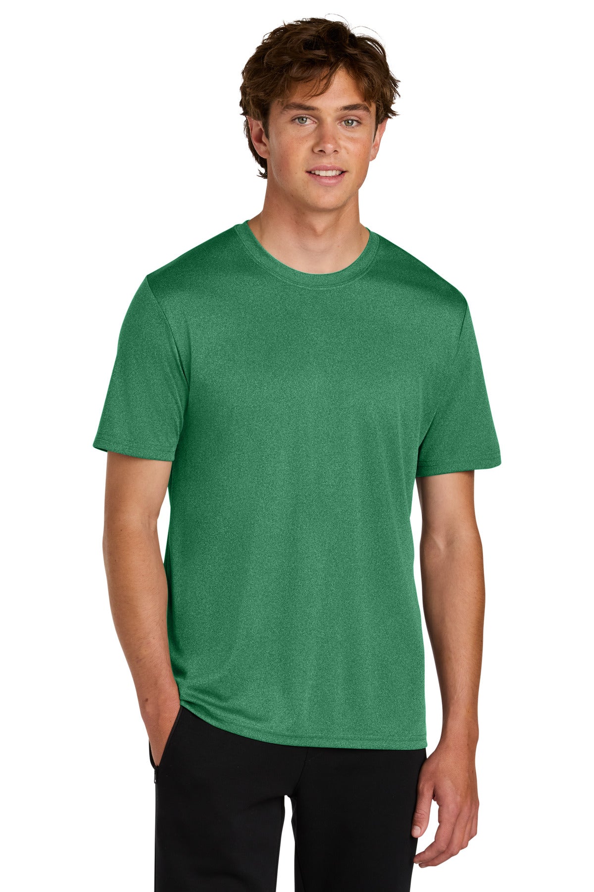 Port & Co ®  Heather Performance Tee PC390 | Add Your Logo