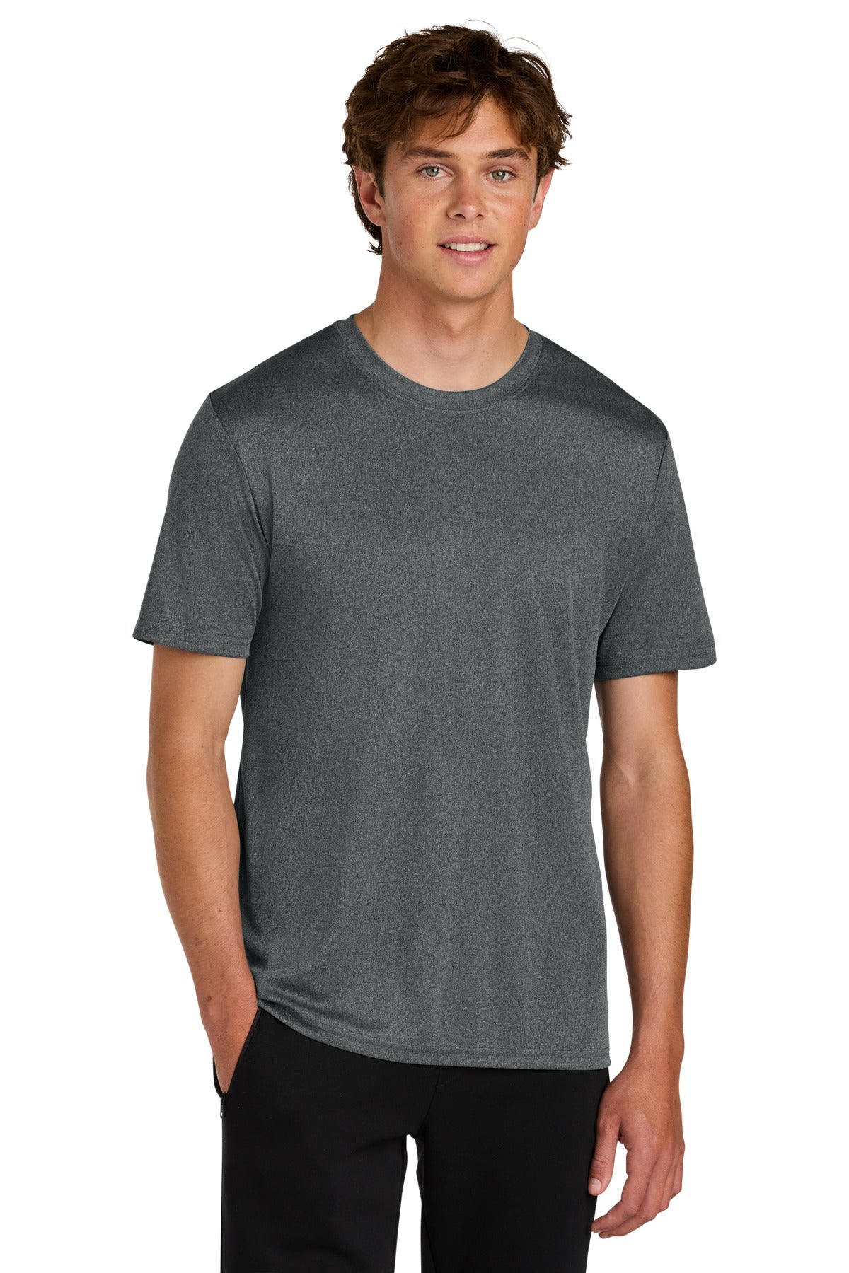 Port & Co ®  Heather Performance Tee PC390 | Add Your Logo