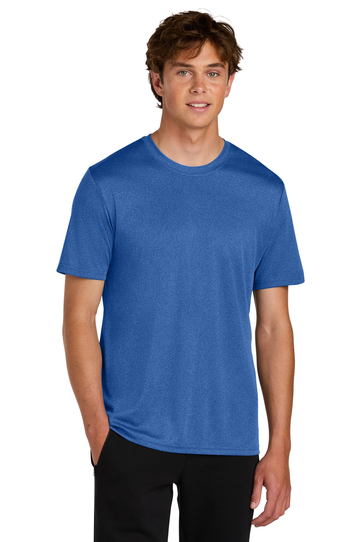 Port & Co ®  Heather Performance Tee PC390 | Add Your Logo