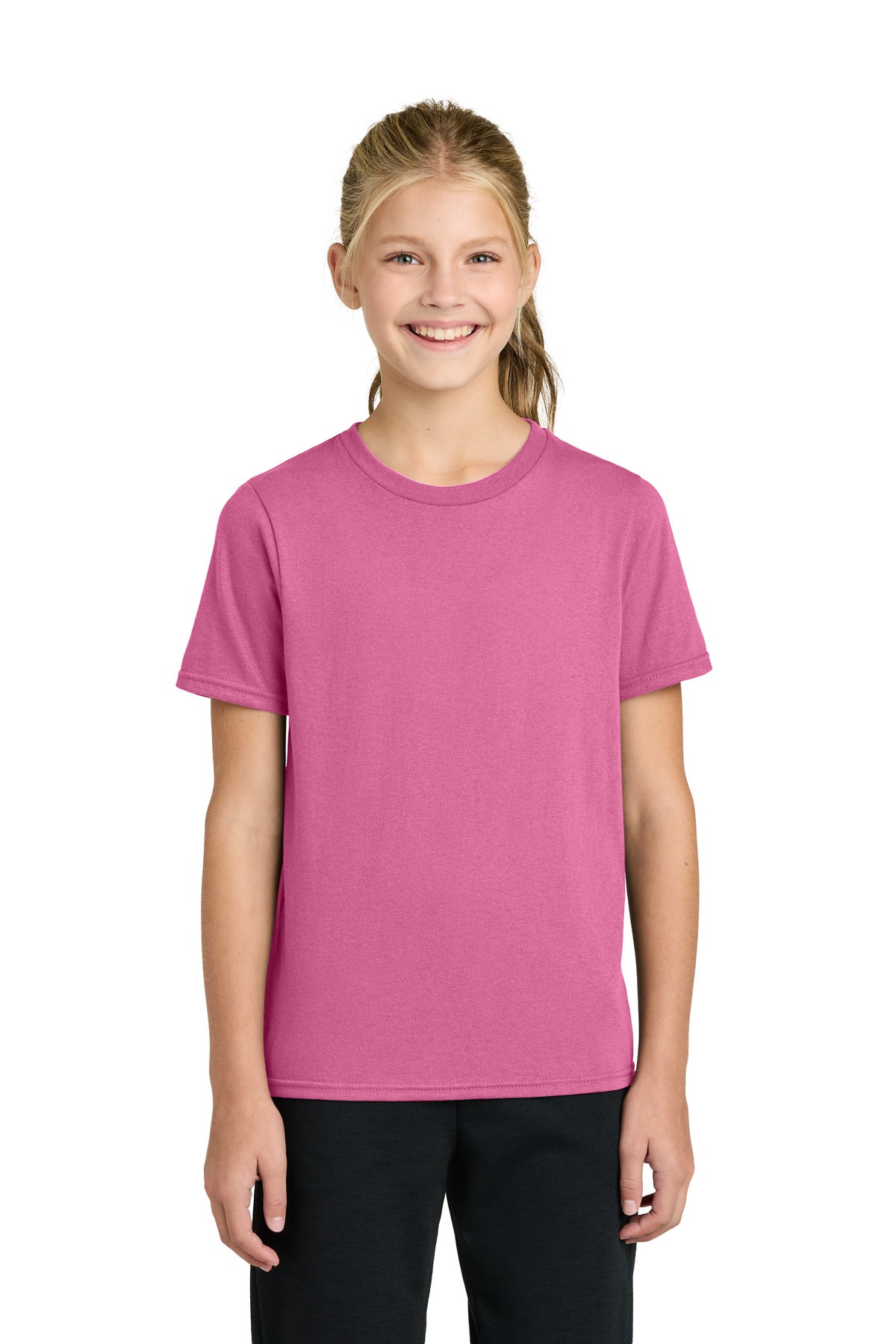 Port & Co   Youth Easy Cotton Tee PC43Y