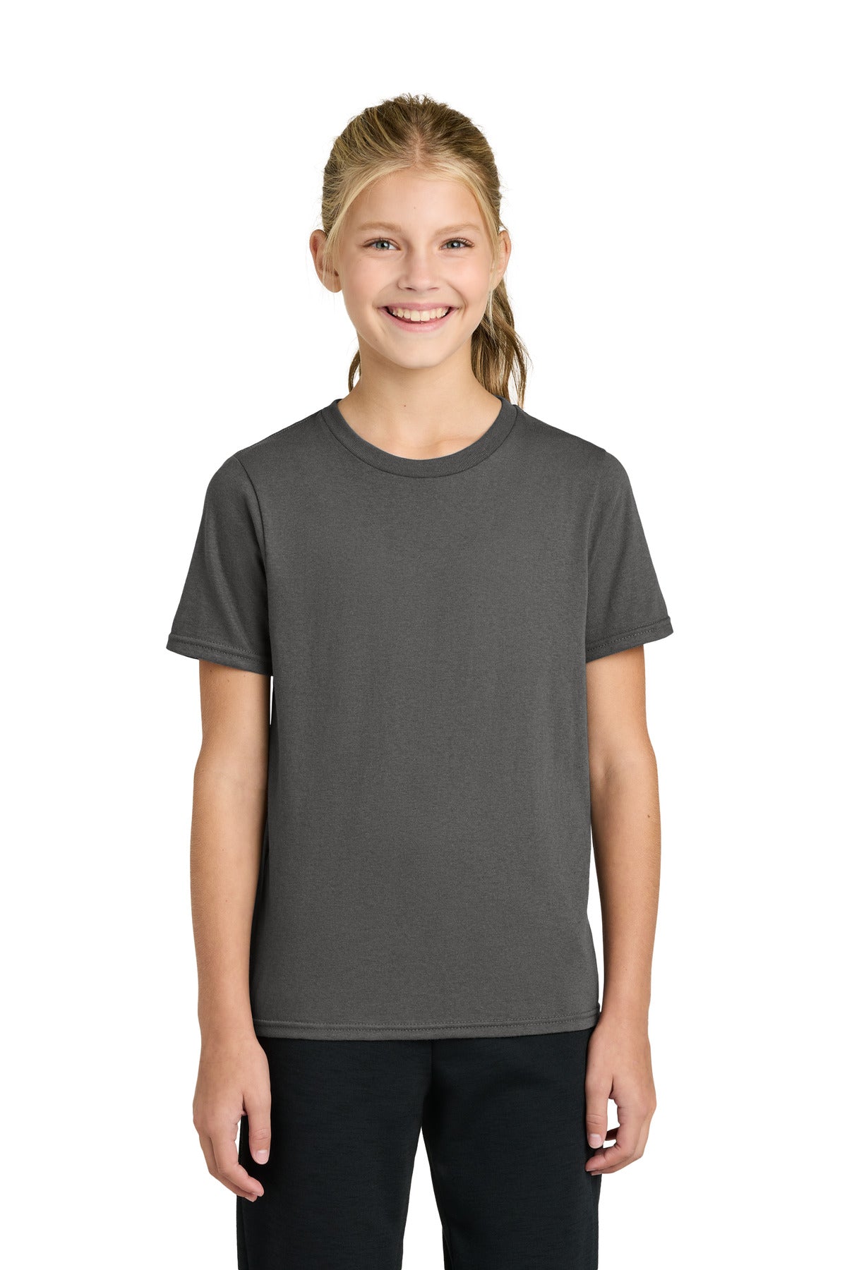 Port & Co   Youth Easy Cotton Tee PC43Y