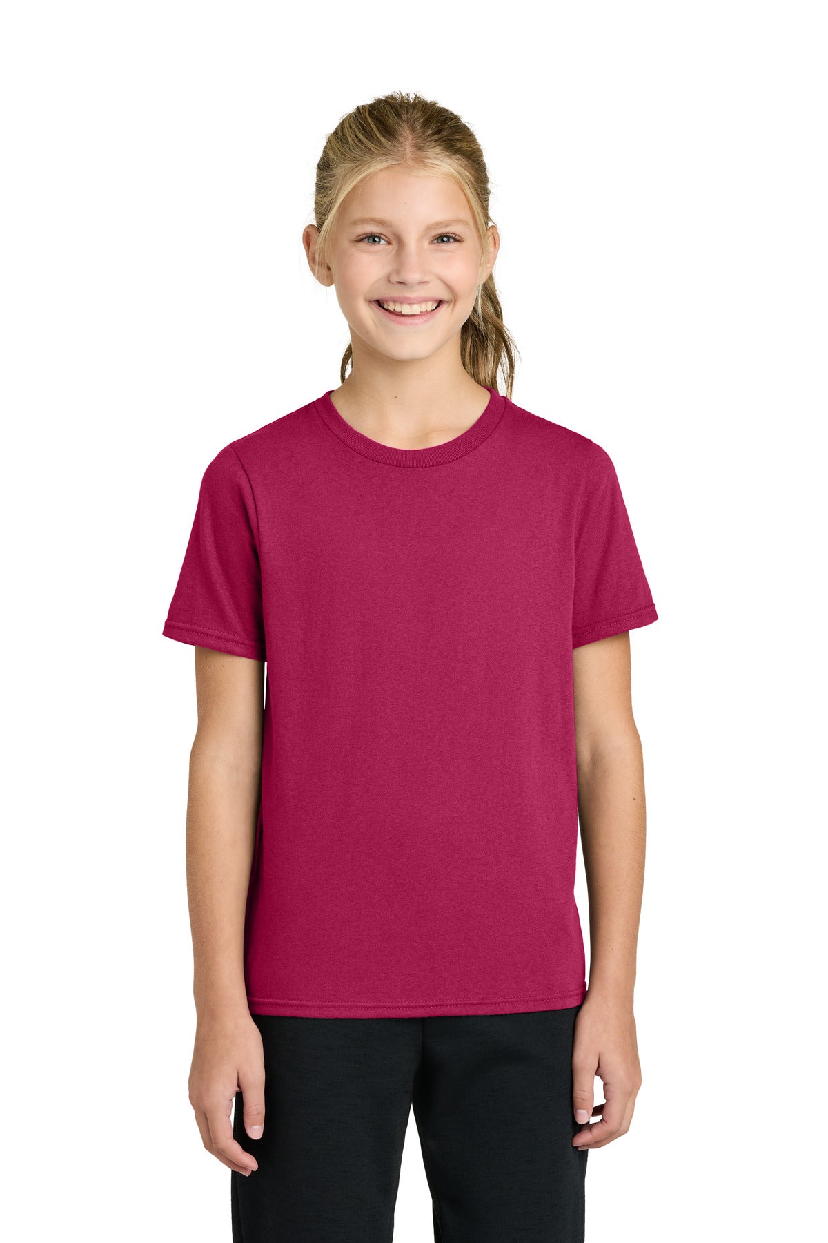 Port & Co   Youth Easy Cotton Tee PC43Y