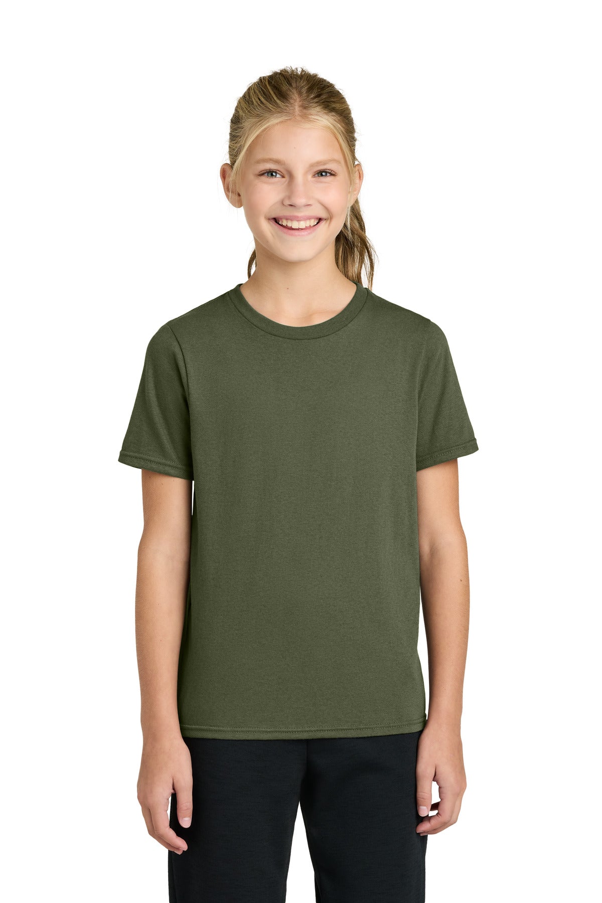 Port & Co   Youth Easy Cotton Tee PC43Y