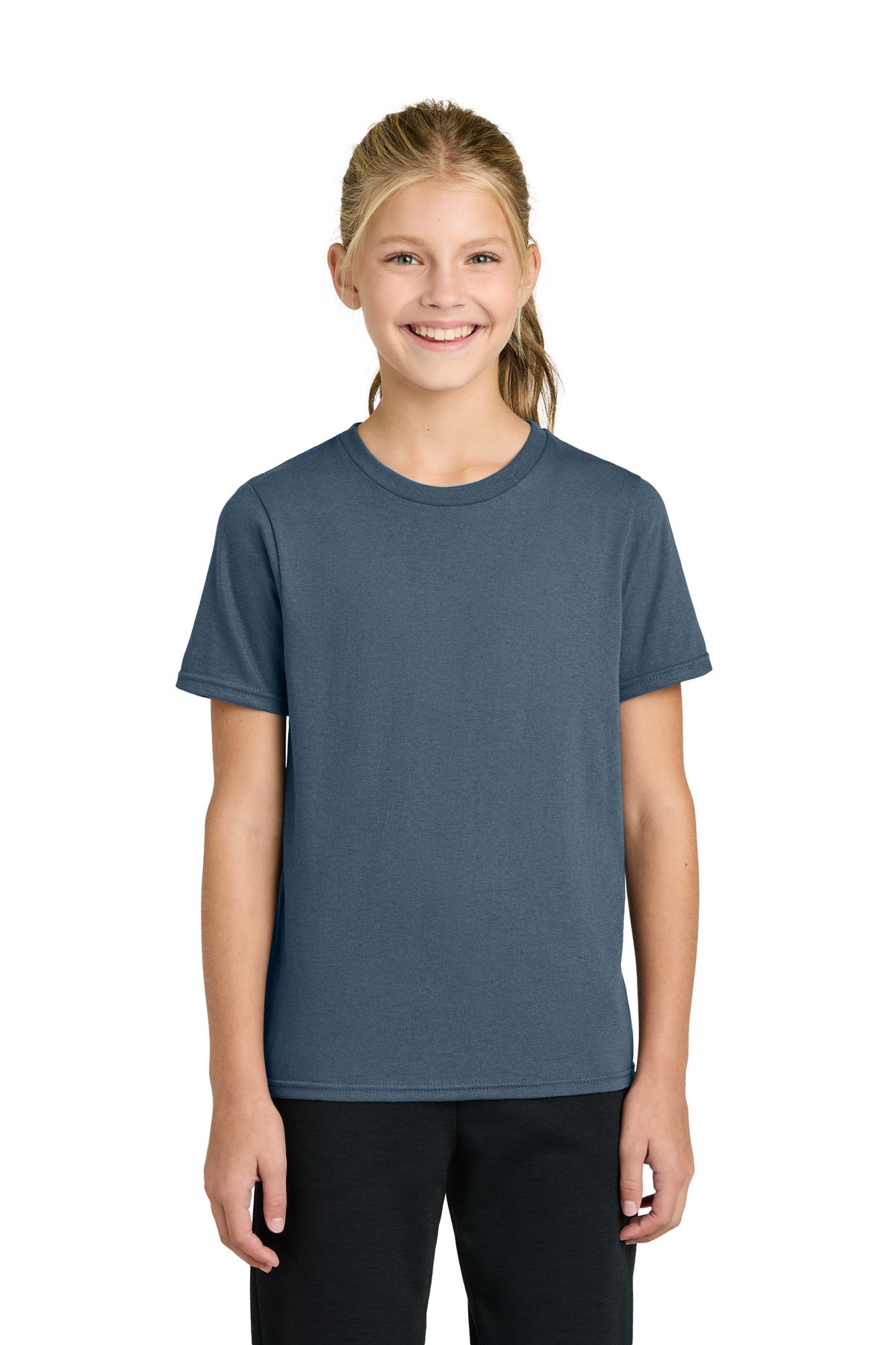 Port & Co   Youth Easy Cotton Tee PC43Y