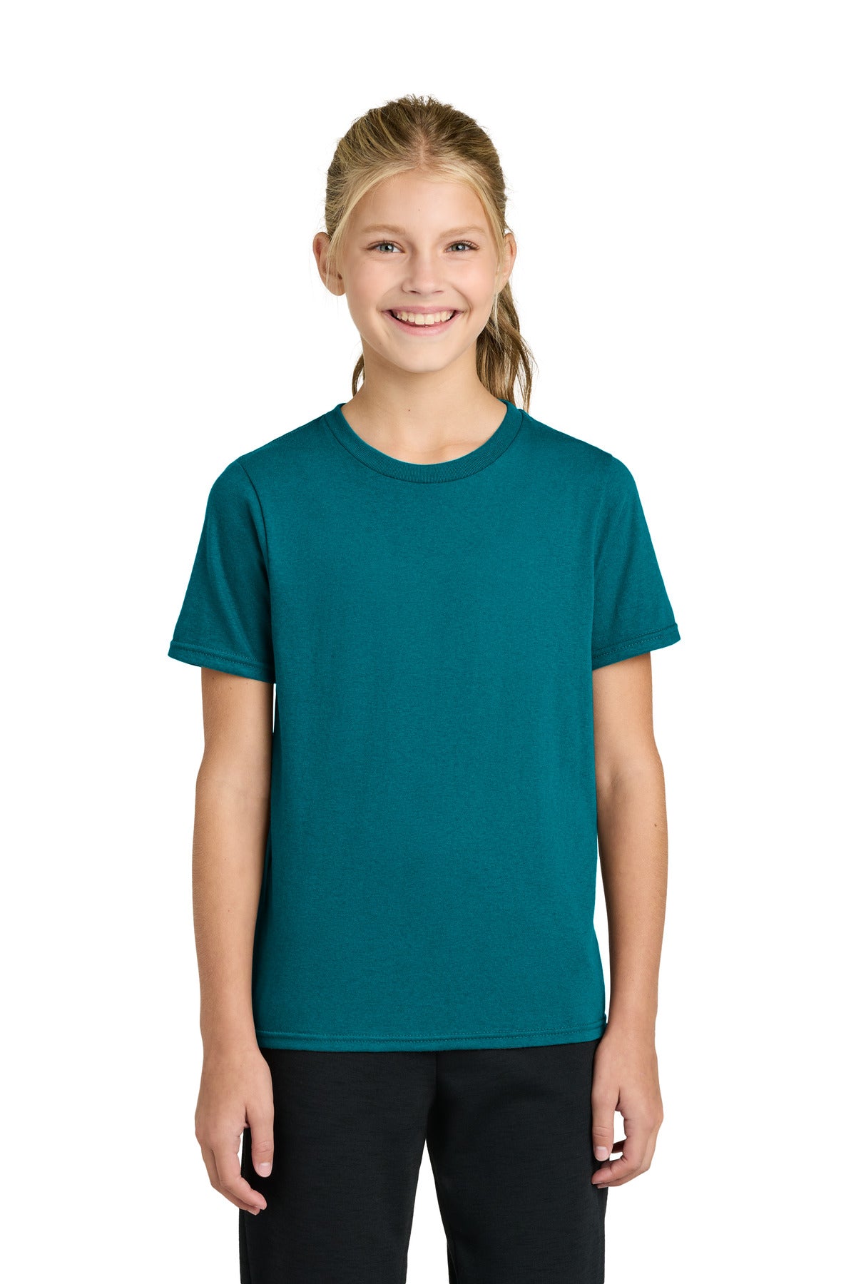 Port & Co   Youth Easy Cotton Tee PC43Y