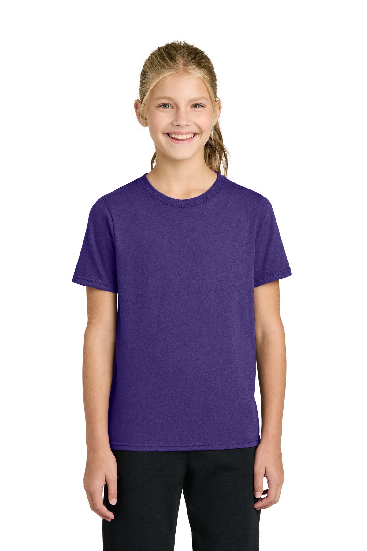 Port & Co   Youth Easy Cotton Tee PC43Y