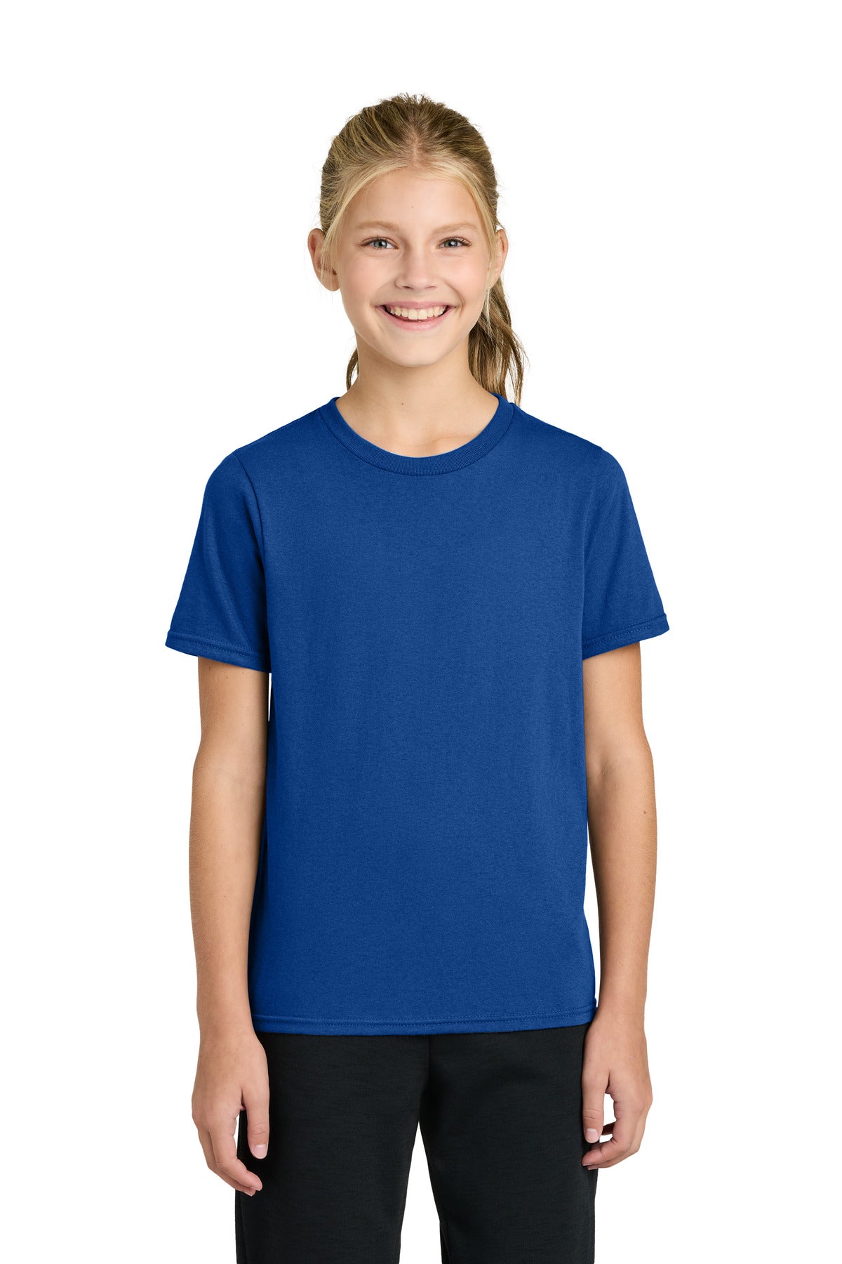 Port & Co   Youth Easy Cotton Tee PC43Y