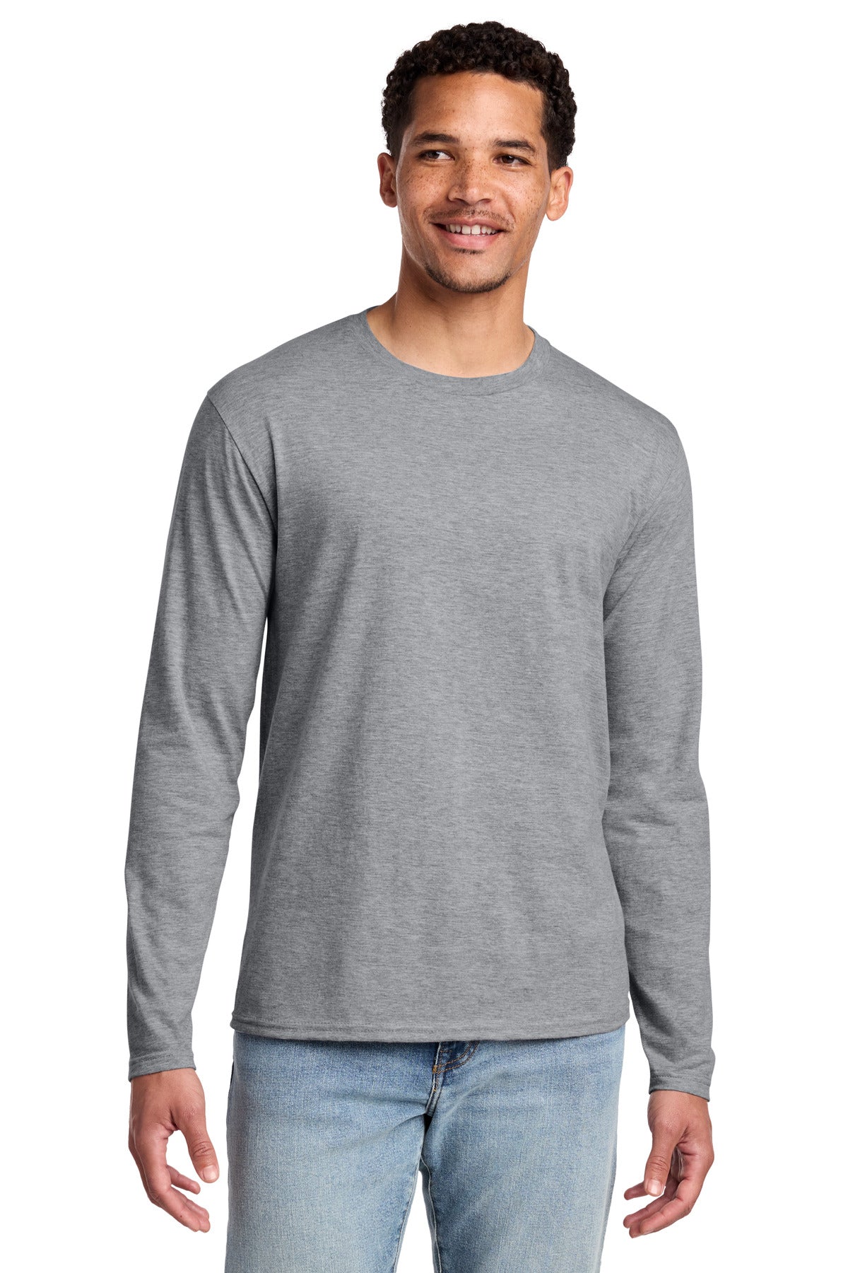 Port & Co ®  Long Sleeve Fan Favorite Tee. PC450LS | Add Your Logo