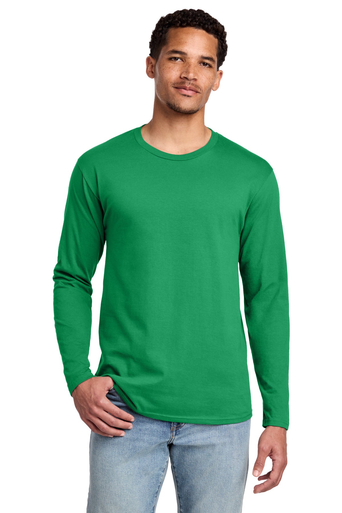 Port & Co ®  Long Sleeve Fan Favorite Tee. PC450LS | Add Your Logo