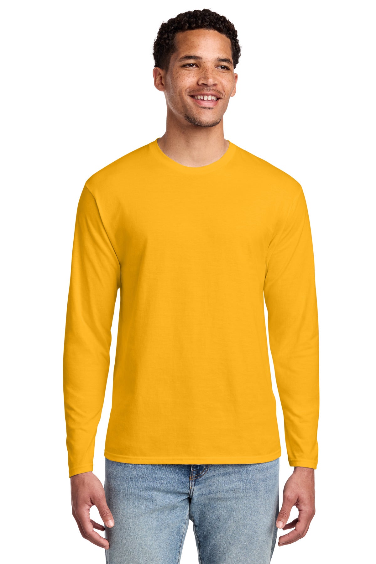 Port & Co ®  Long Sleeve Fan Favorite Tee. PC450LS | Add Your Logo