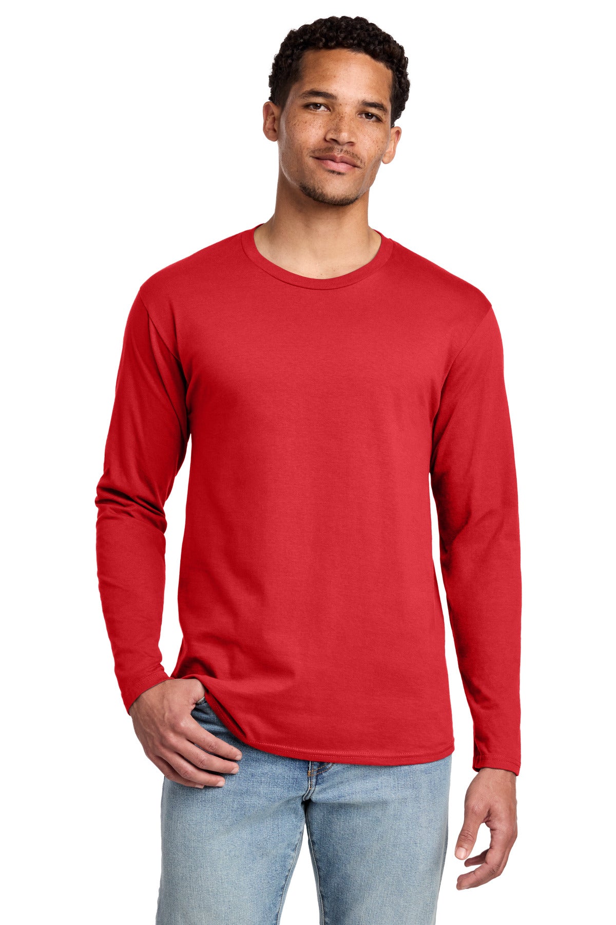Port & Co ®  Long Sleeve Fan Favorite Tee. PC450LS | Add Your Logo