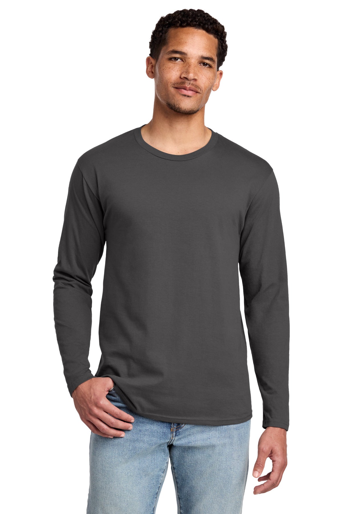 Port & Co ®  Long Sleeve Fan Favorite Tee. PC450LS | Add Your Logo