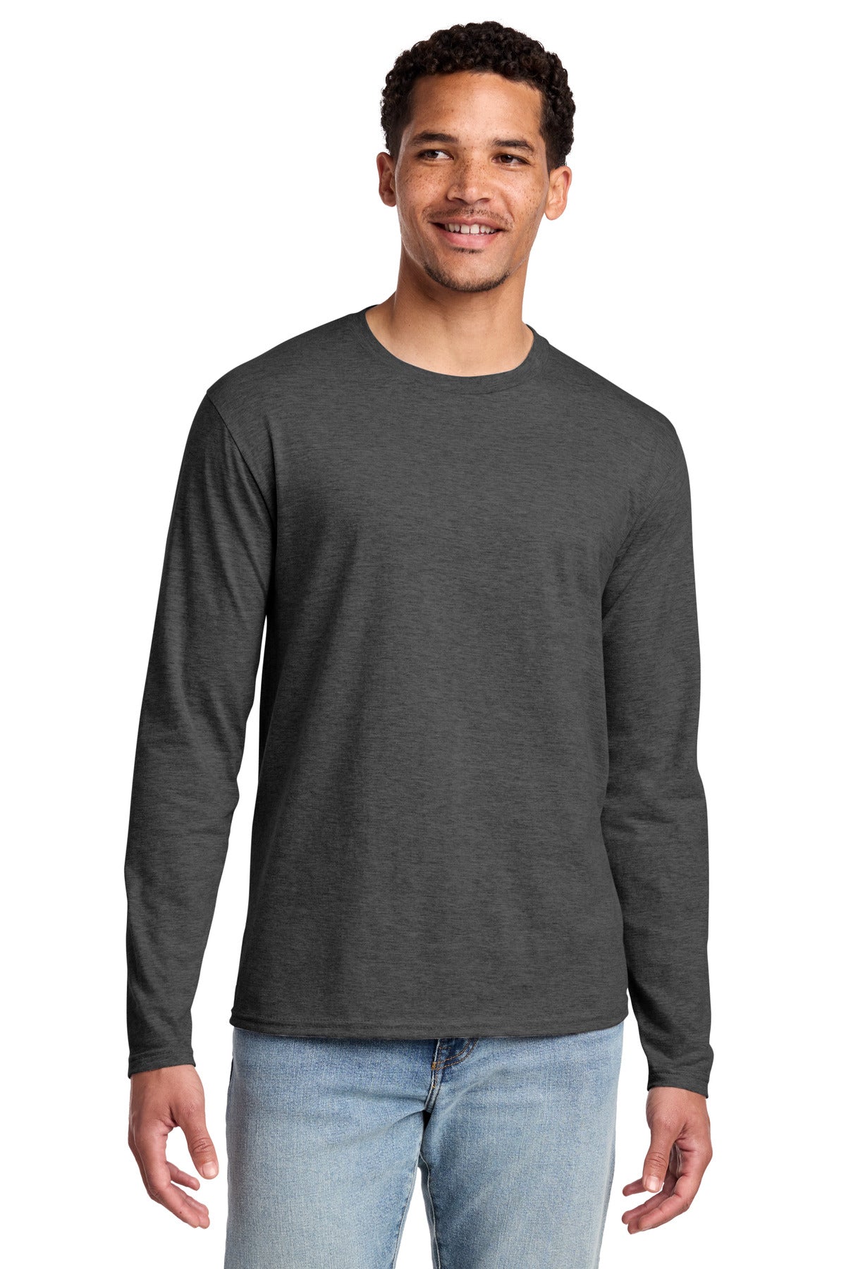 Port & Co ®  Long Sleeve Fan Favorite Tee. PC450LS | Add Your Logo