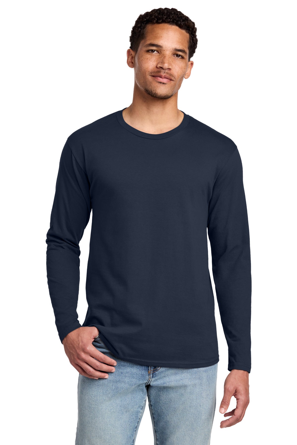 Port & Co ®  Long Sleeve Fan Favorite Tee. PC450LS | Add Your Logo