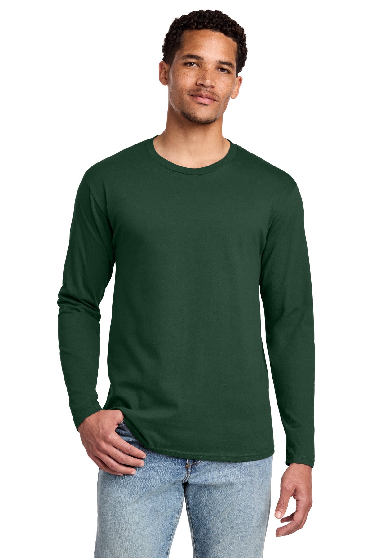 Port & Co ®  Long Sleeve Fan Favorite Tee. PC450LS | Add Your Logo