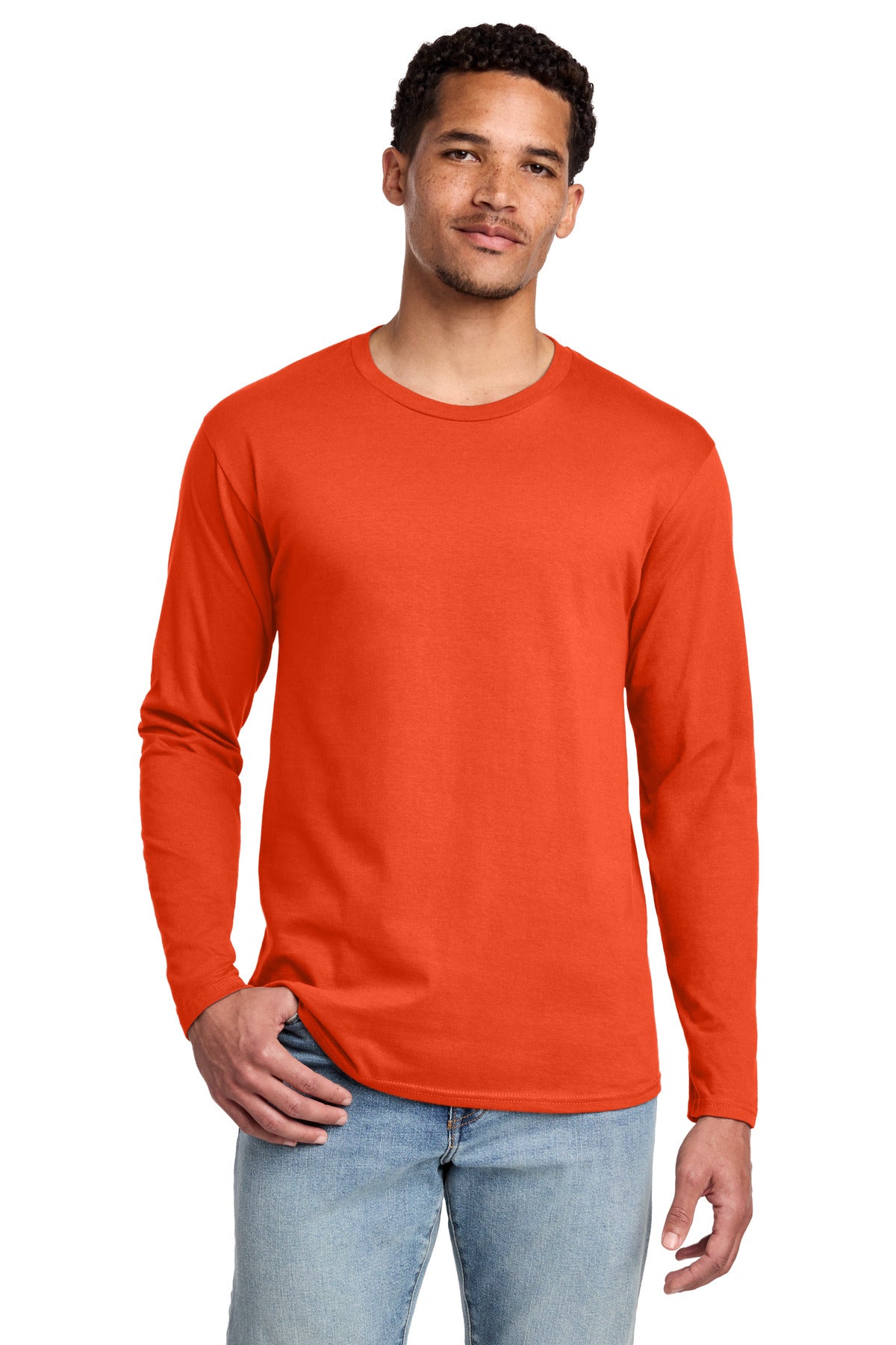 Port & Co ®  Long Sleeve Fan Favorite Tee. PC450LS | Add Your Logo