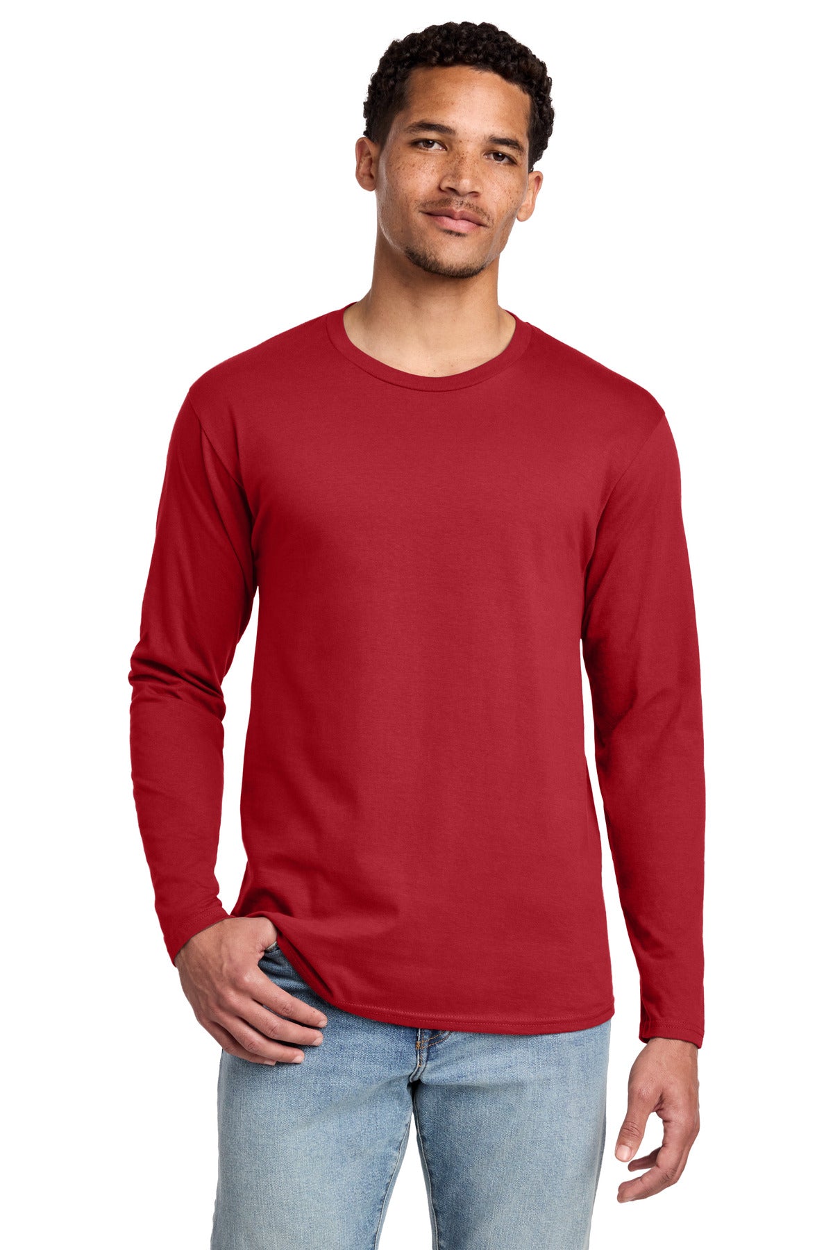 Port & Co ®  Long Sleeve Fan Favorite Tee. PC450LS | Add Your Logo