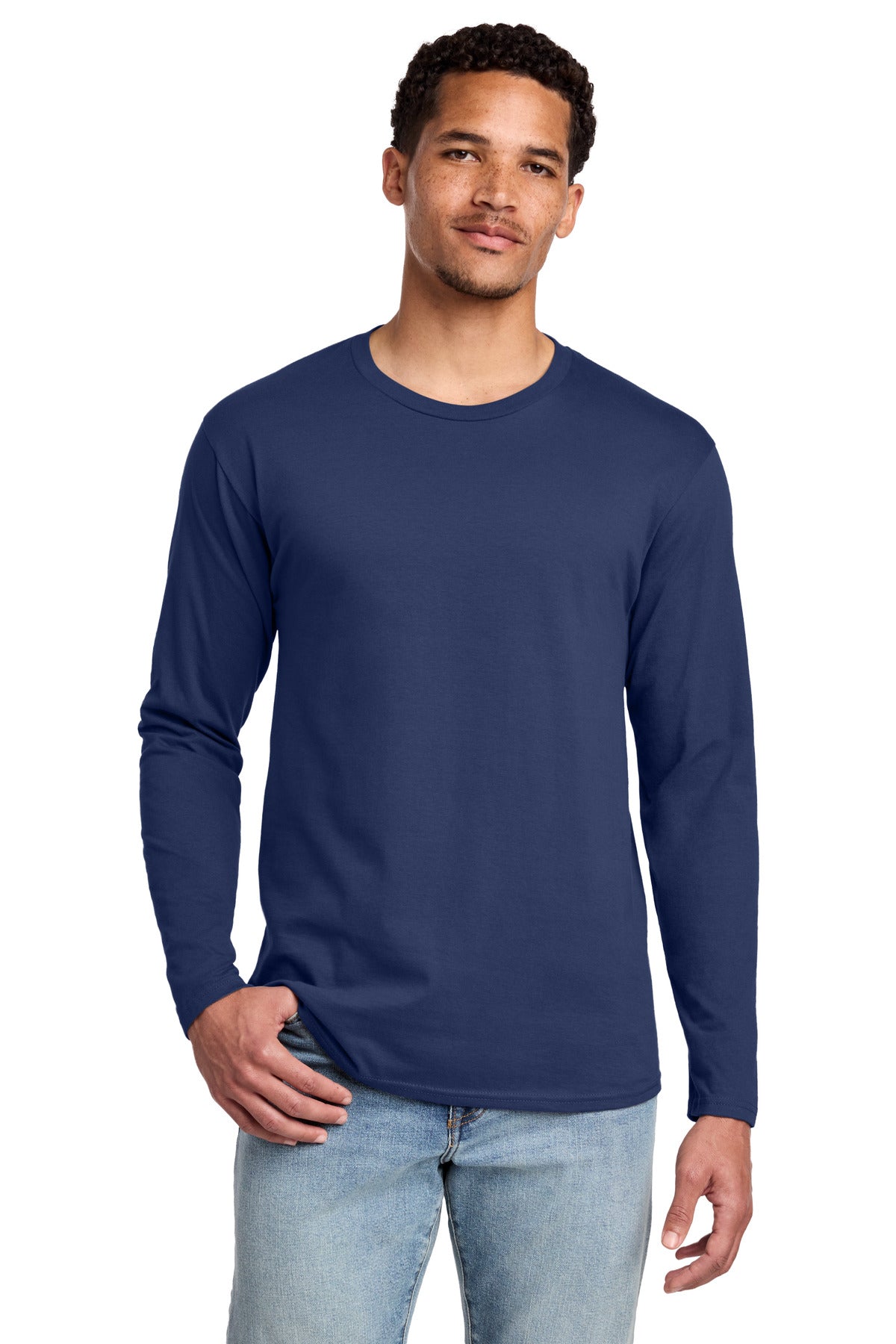Port & Co ®  Long Sleeve Fan Favorite Tee. PC450LS | Add Your Logo