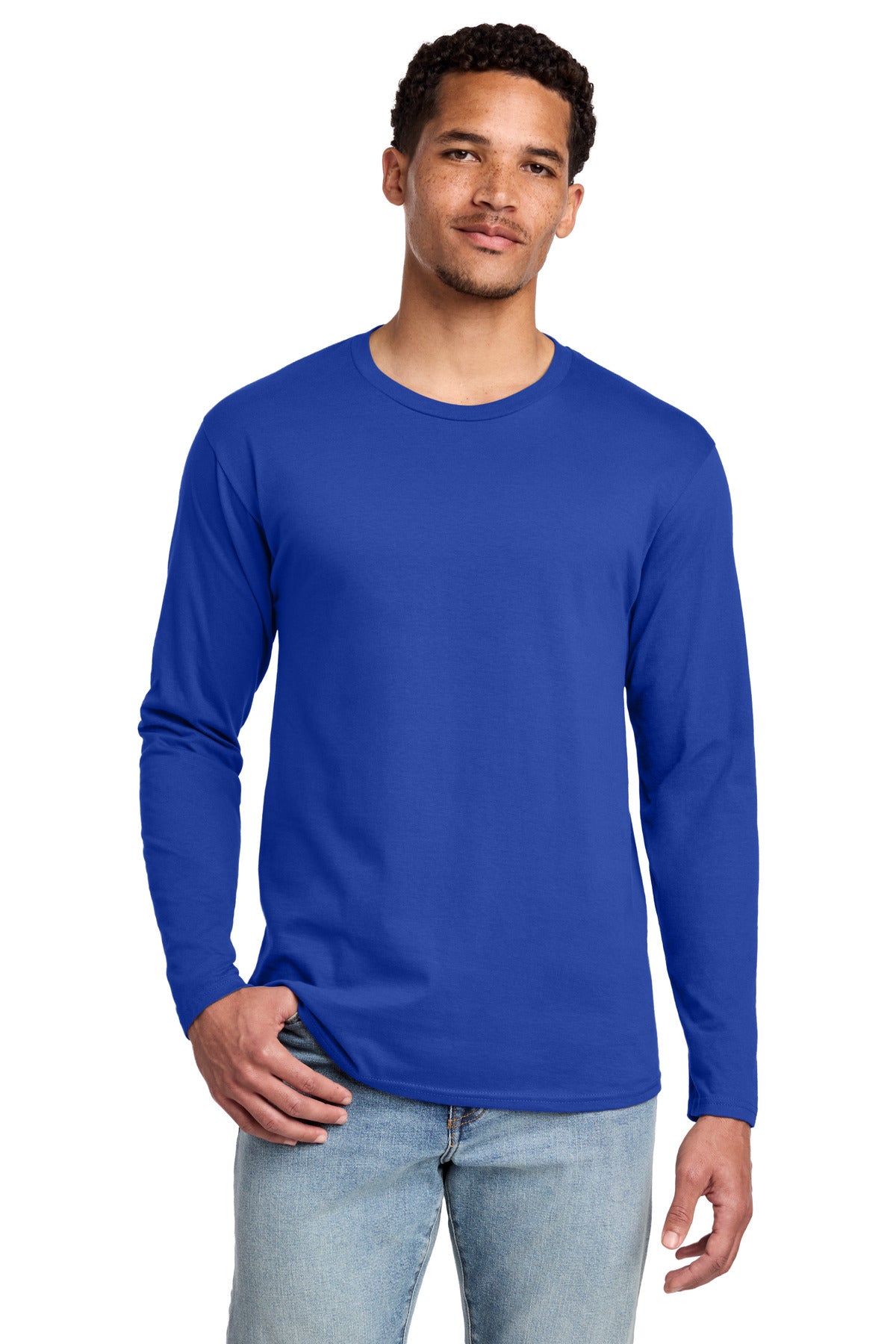 Port & Co ®  Long Sleeve Fan Favorite Tee. PC450LS | Add Your Logo