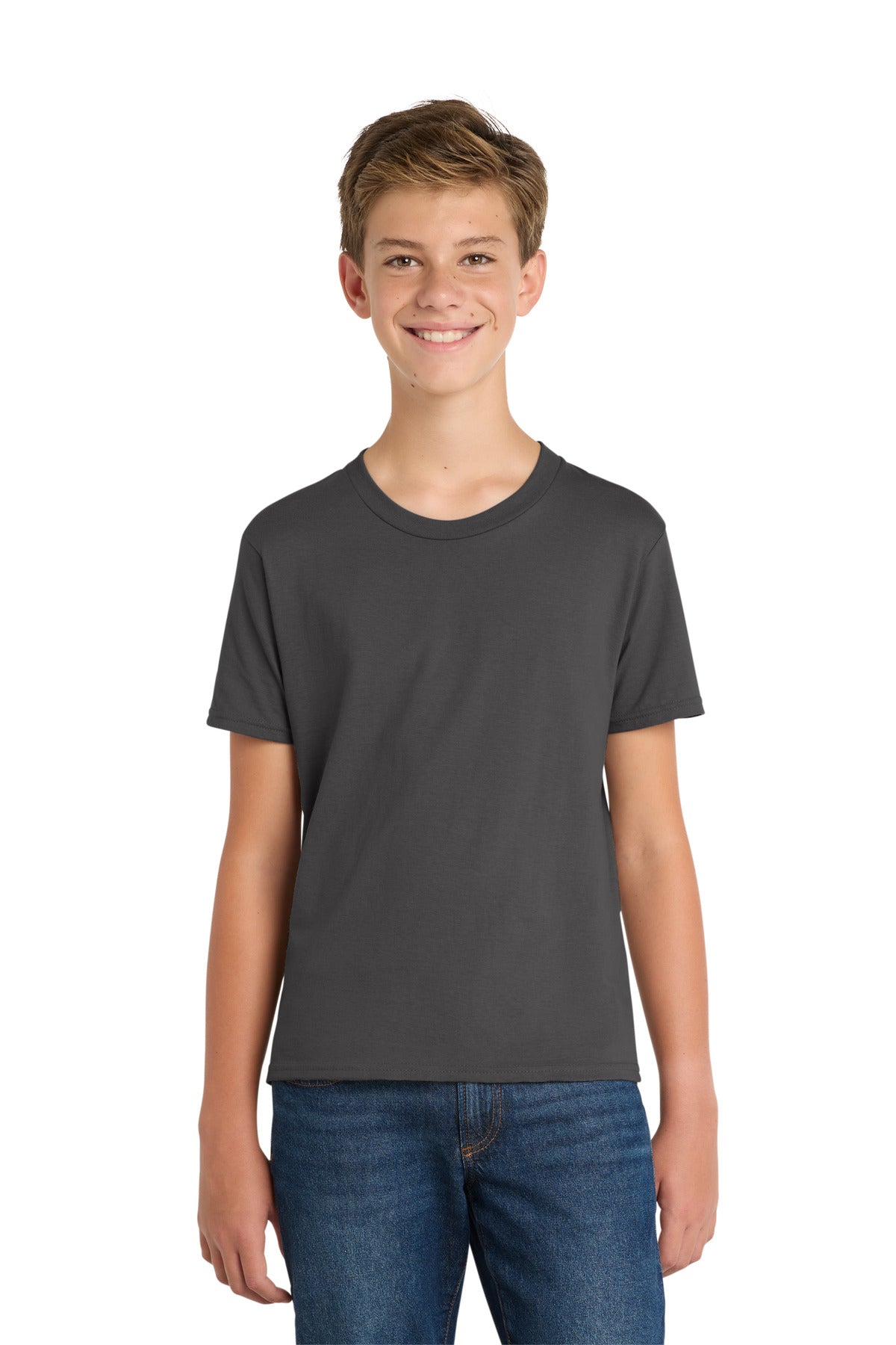 Port & Co ®  Youth Fan Favorite Tee. PC450Y | Add Your Logo