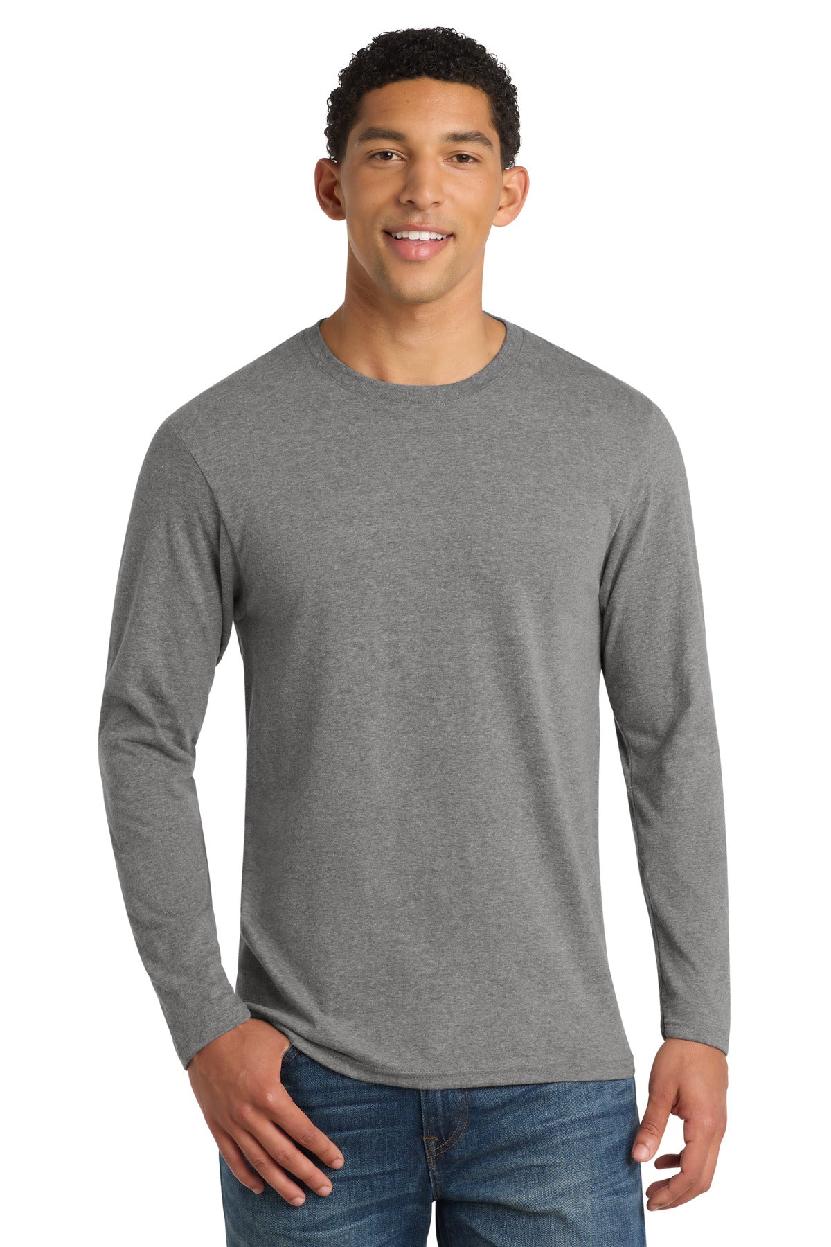 Port & Co   Long Sleeve Fan Favorite    Blend Tee. PC455LS