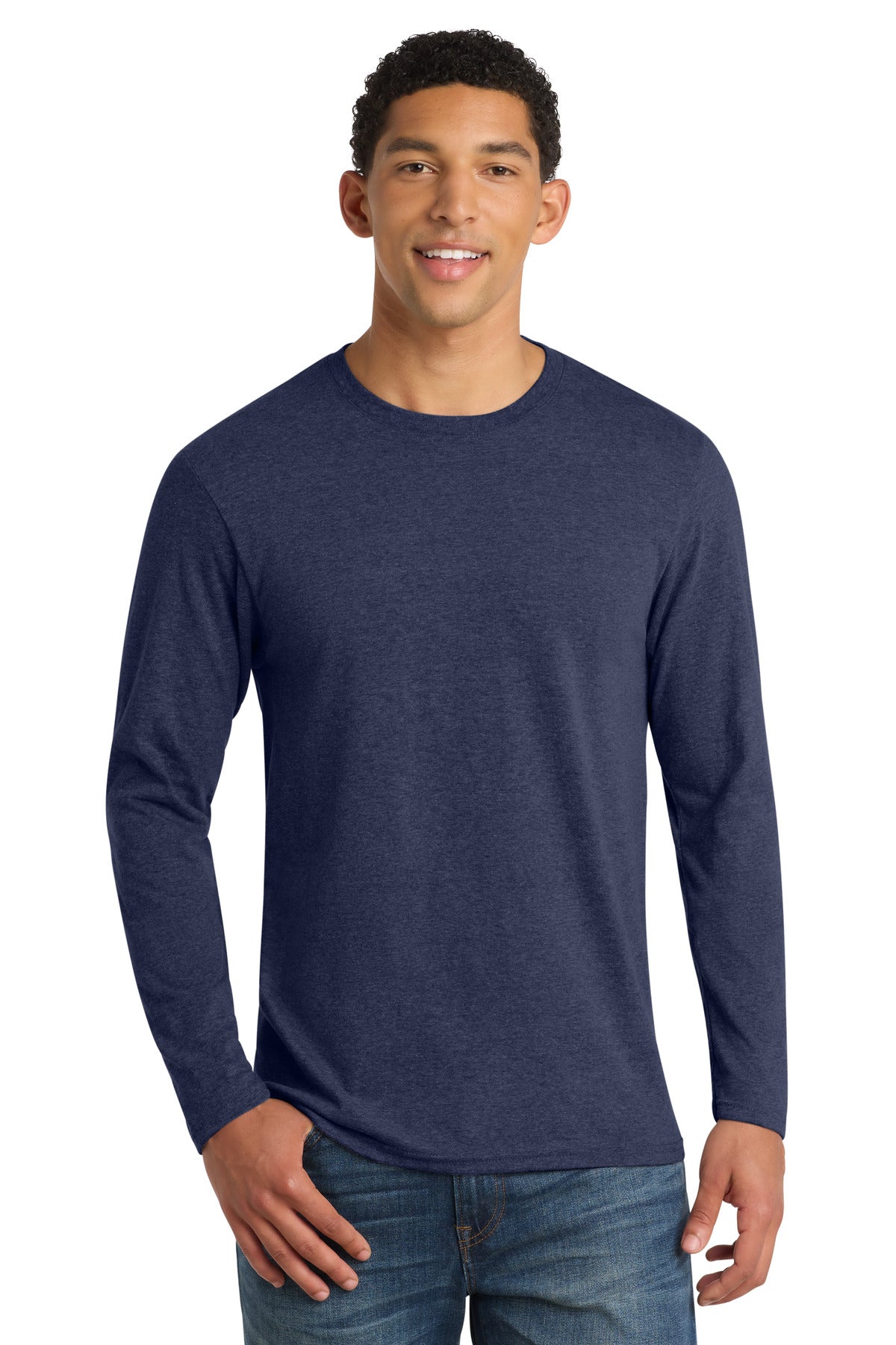 Port & Co   Long Sleeve Fan Favorite    Blend Tee. PC455LS