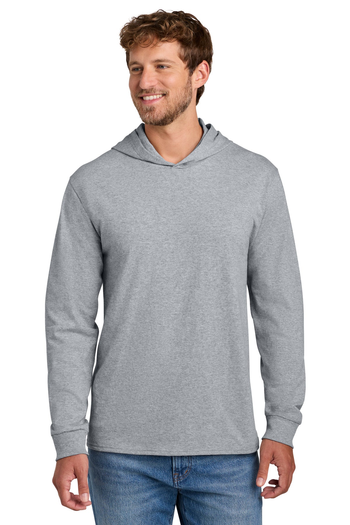 Port & Co   Core Cotton Pullover Hooded Tee PC54H