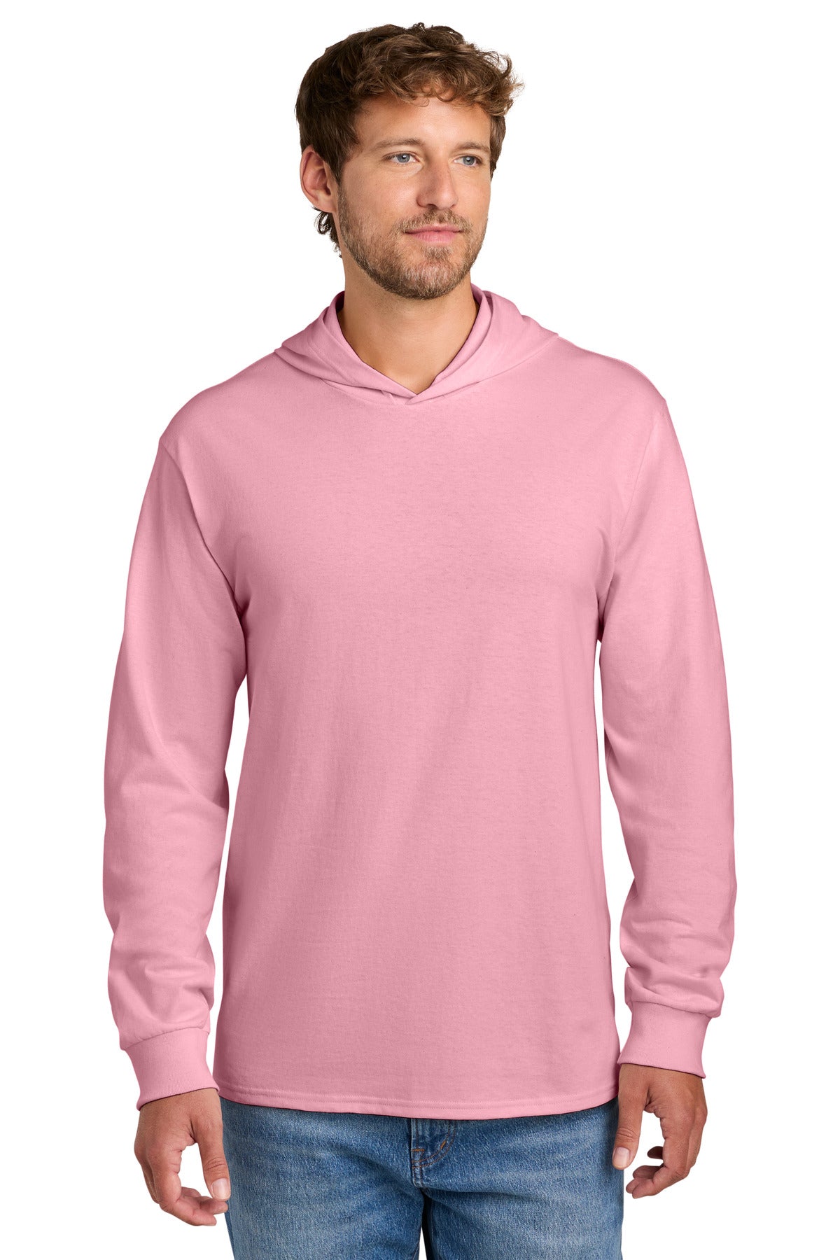 Port & Co   Core Cotton Pullover Hooded Tee PC54H