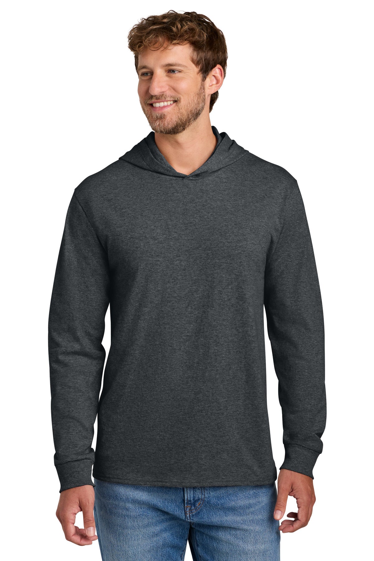 Port & Co   Core Cotton Pullover Hooded Tee PC54H