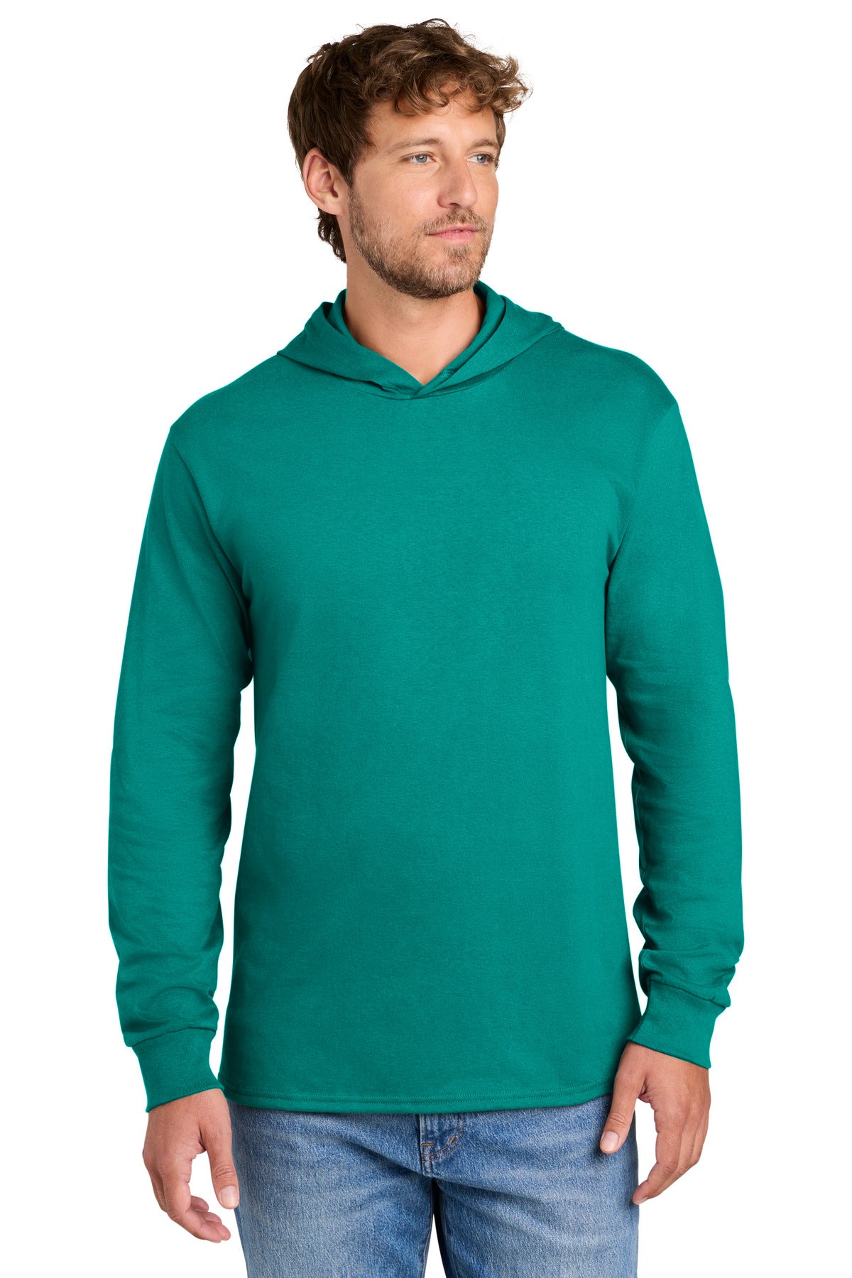 Port & Co   Core Cotton Pullover Hooded Tee PC54H