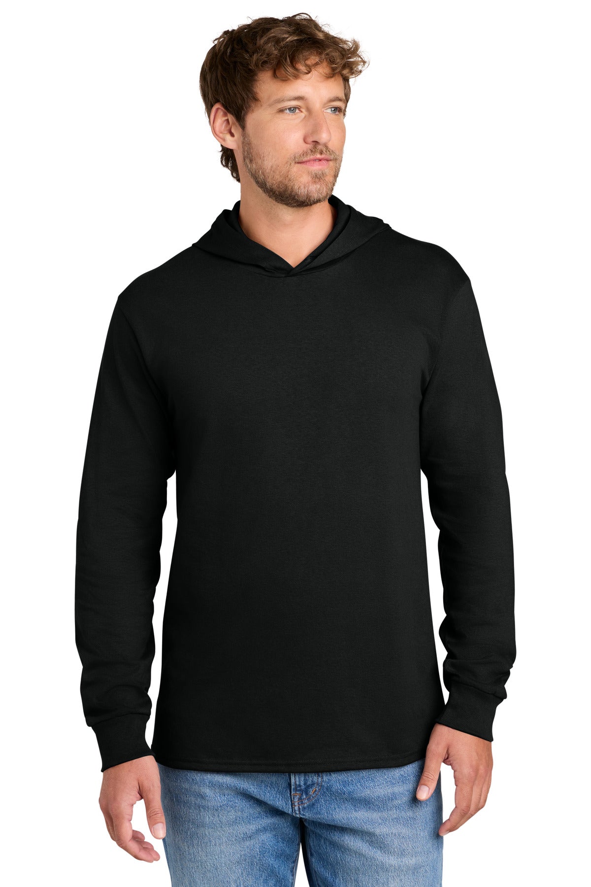 Port & Co   Core Cotton Pullover Hooded Tee PC54H