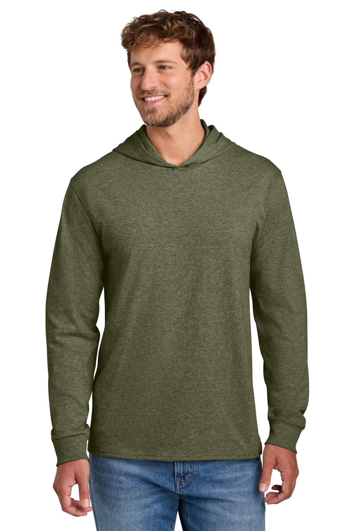 Port & Co   Core Cotton Pullover Hooded Tee PC54H